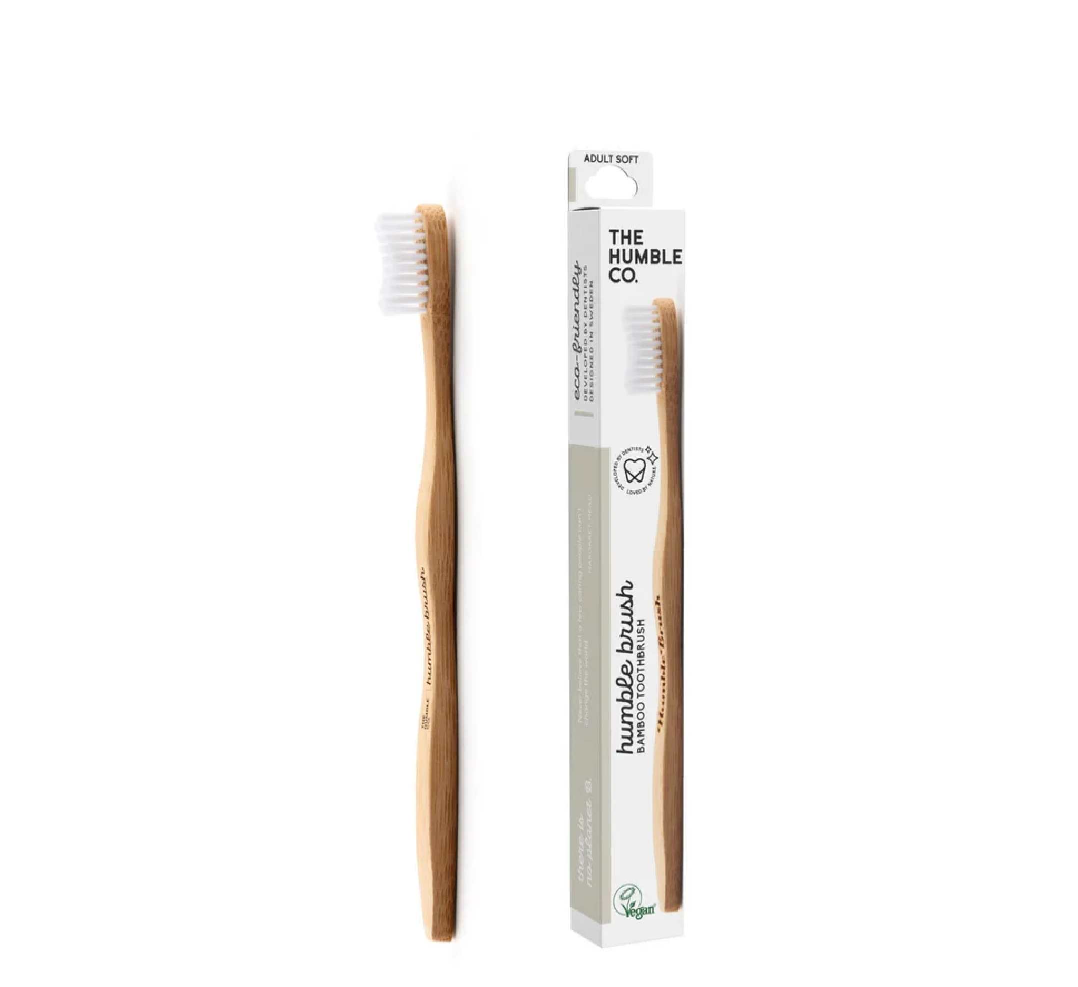 Humble Bamboo Toothbrush Adult Soft