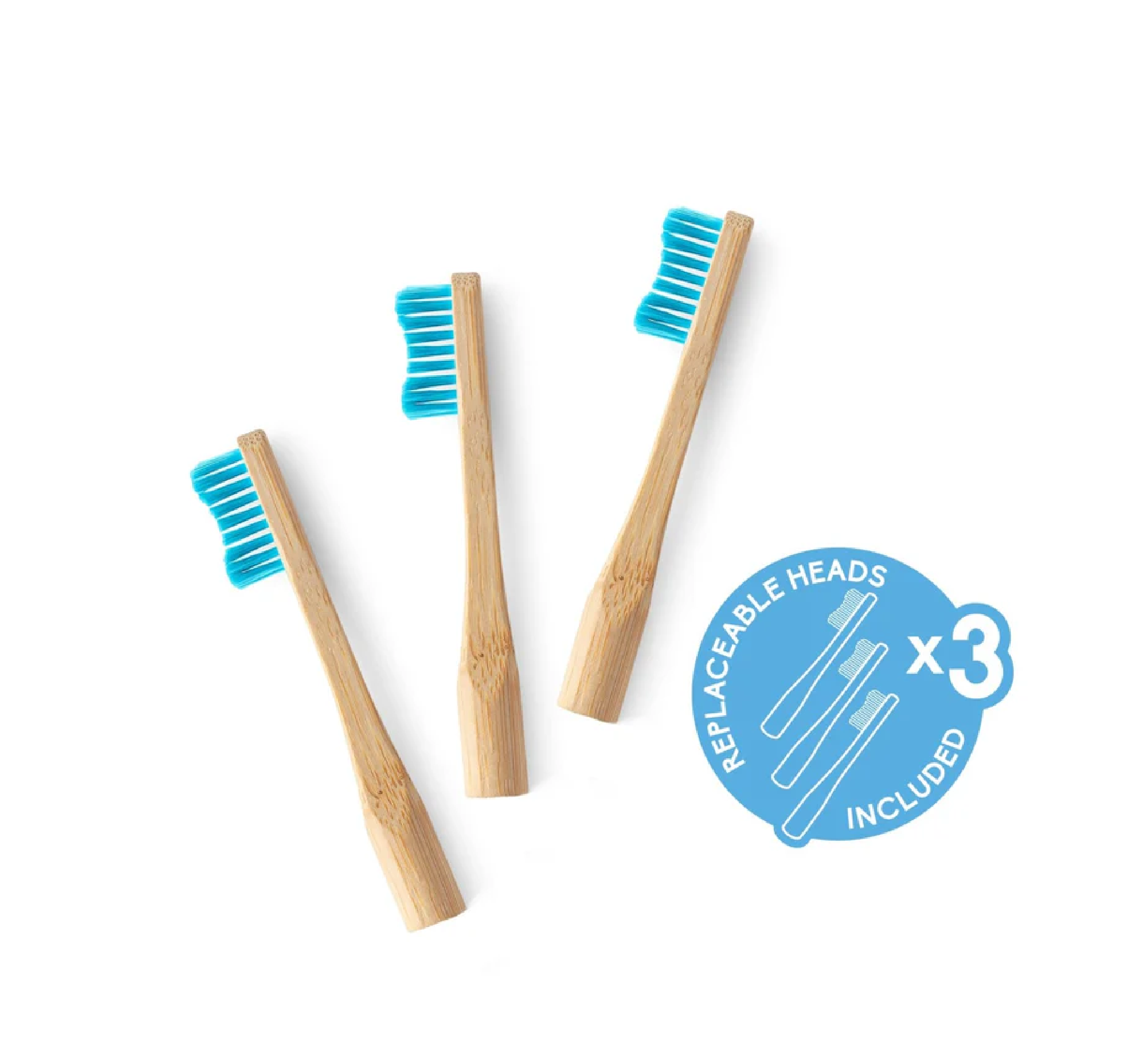 Humble Brush Replaceable Toothbrush Adult Soft (x3 Heads)