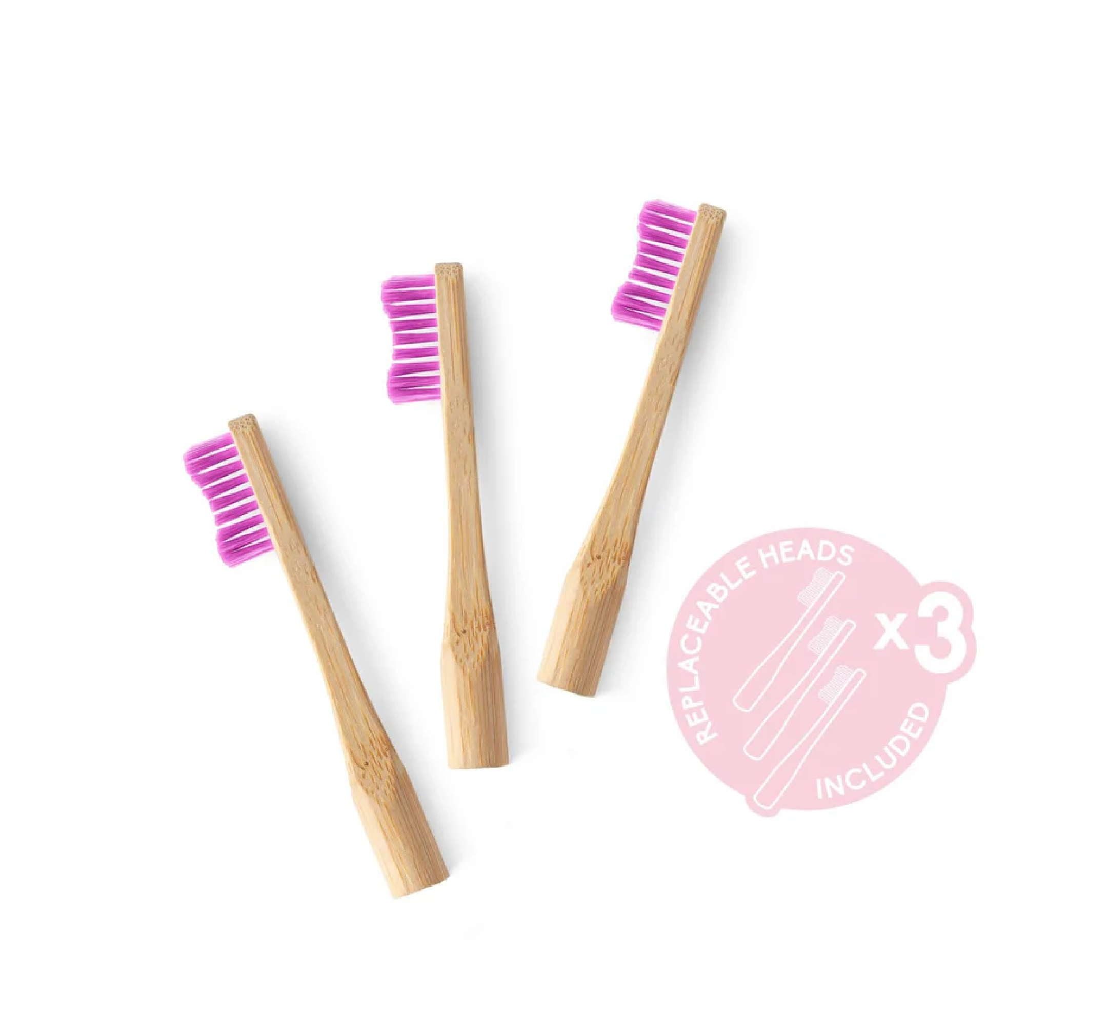 Humble Brush Replaceable Toothbrush Adult Soft (x3 Heads)