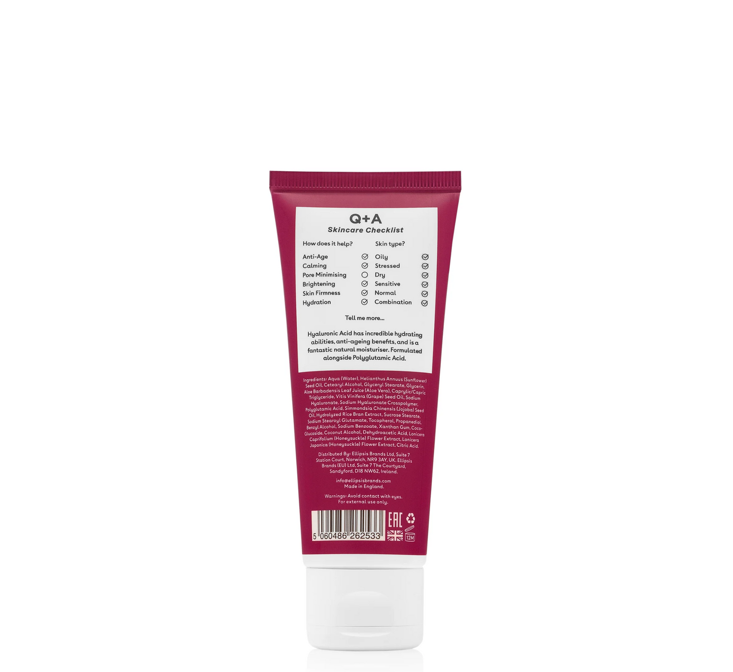 Hyaluronic Acid Daily Moisturiser *75ml