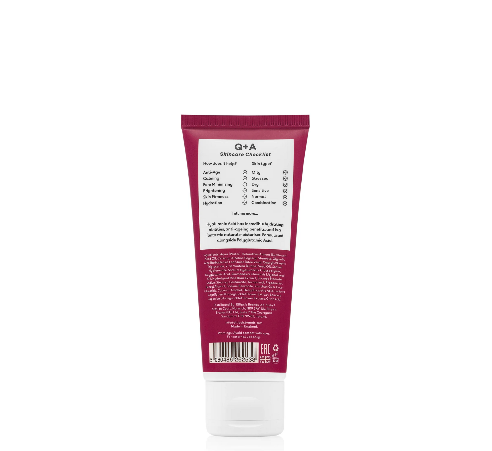 Hyaluronic Acid Daily Moisturiser *75ml