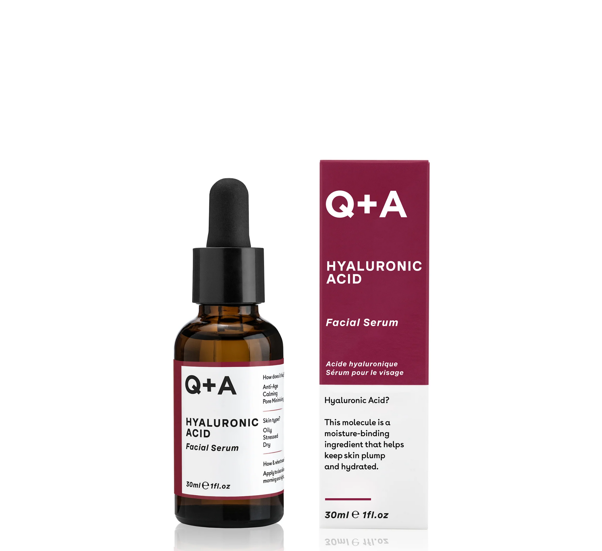 Serum për fytyrën me acid hialuronik *30ml