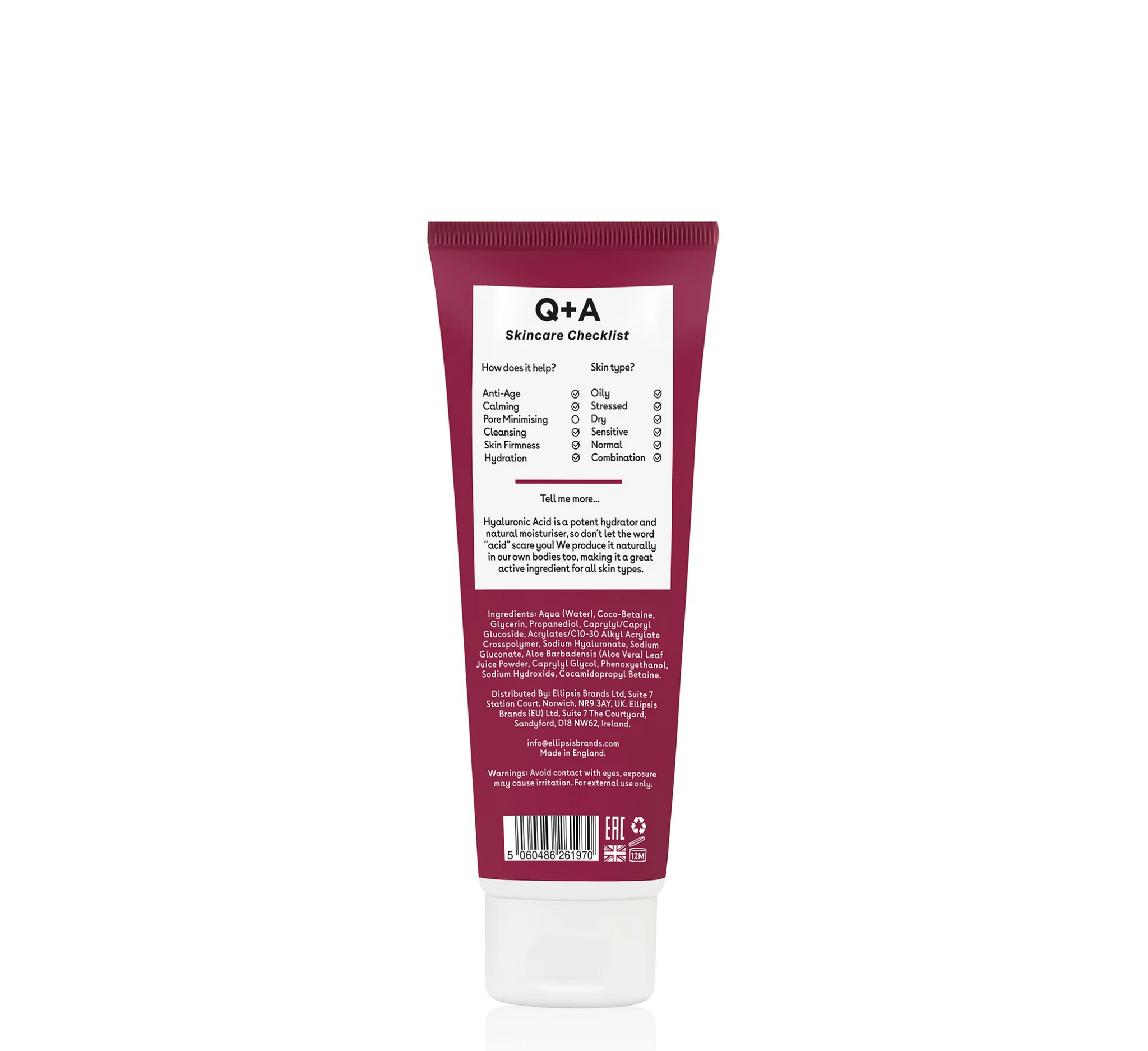 Hyaluronic Acid Hydrating Cleanser *125ml