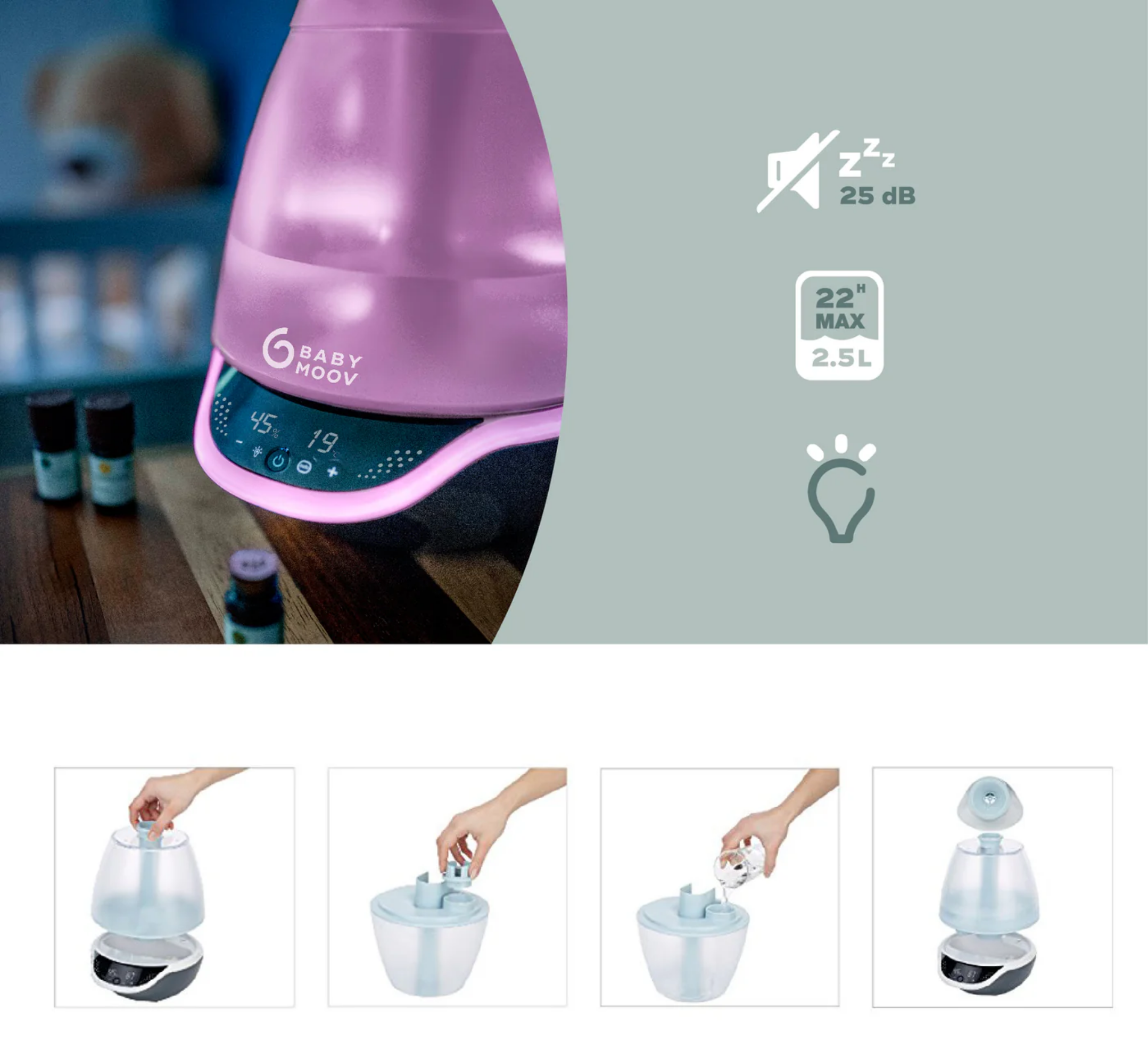 Hygro Plus 3in1 Baby Humidifier