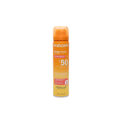 Babaria Solar Facial Mist Spf50 (*75ml)