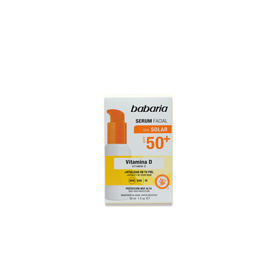 Babaria Solar Vitamin D Facial Serum SPF50+ (*30ml)