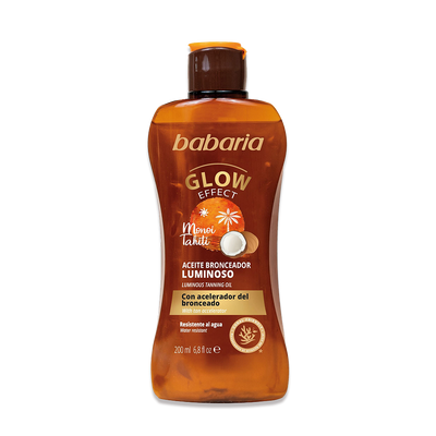 Babaria Glow Effect Luminous Tanning Oil *200ml