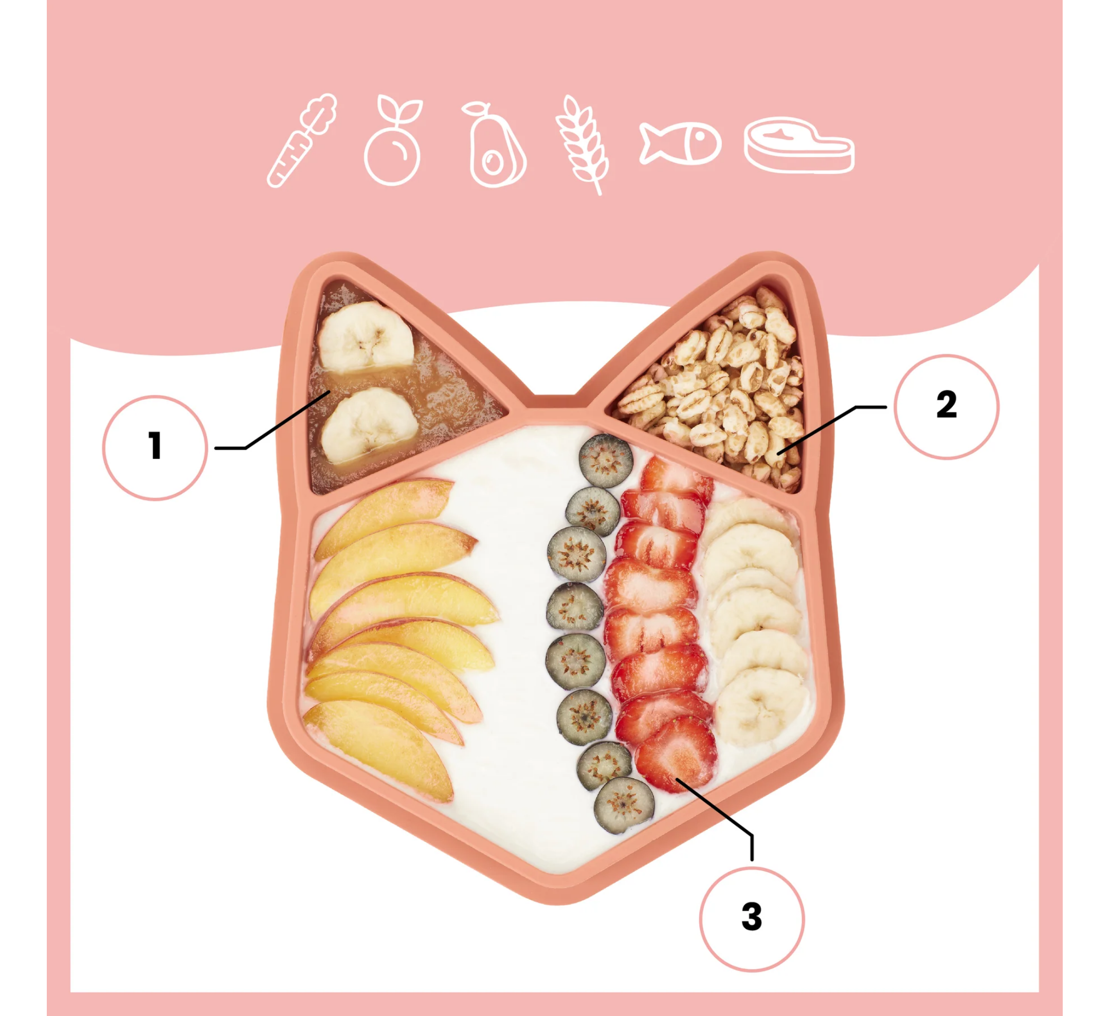 ISY Silicone Plate (Dog or Fox)