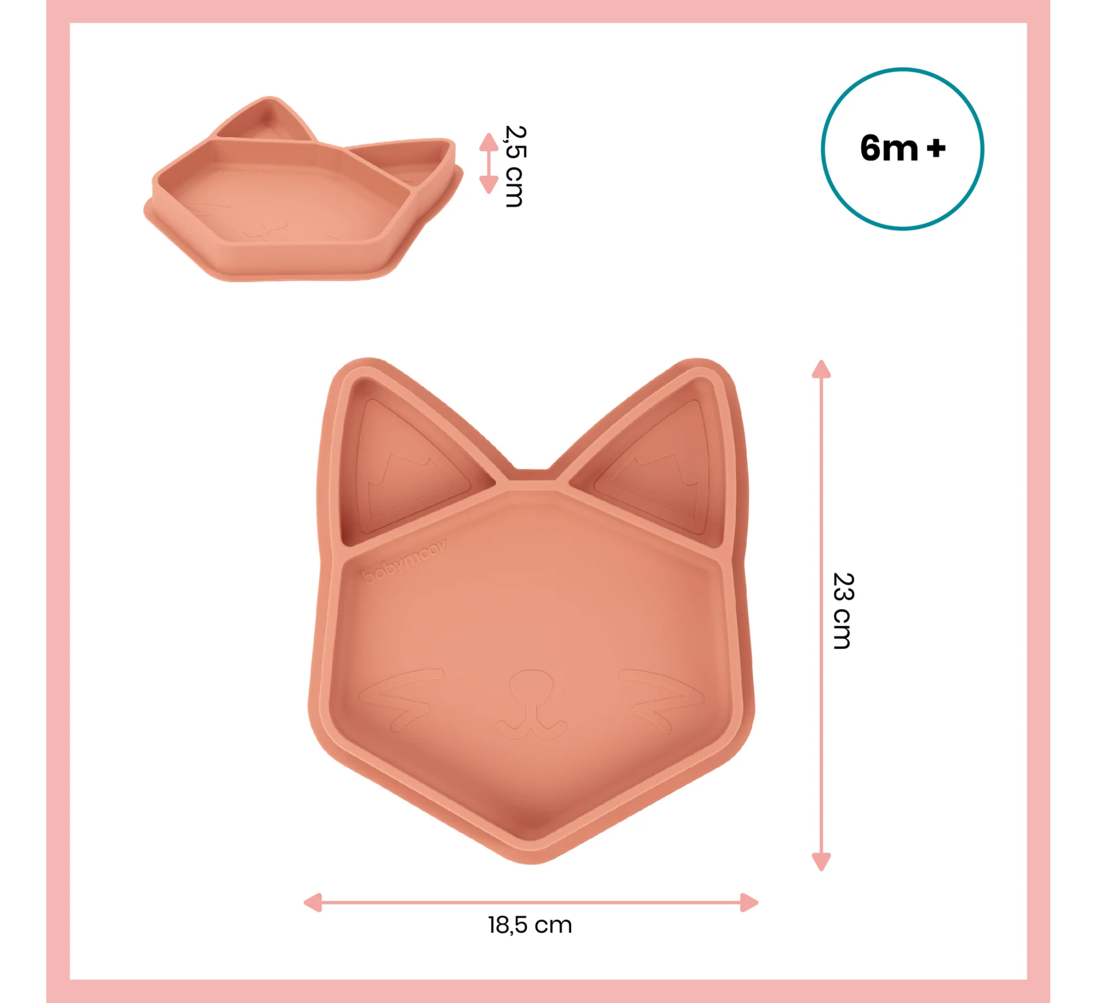 ISY Silicone Plate (Dog or Fox)