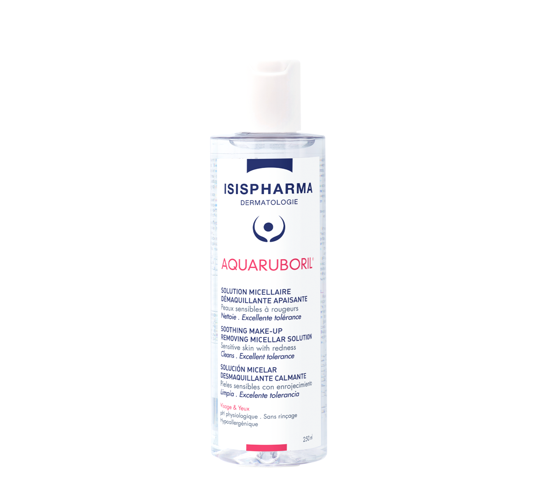 Isispharma Aquaruboril Soothing Make-up Removing Micellar Solution *250ml