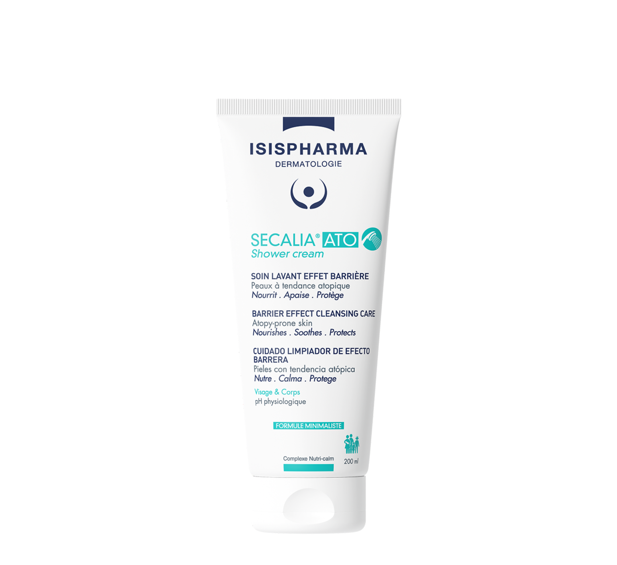 Isispharma SECALIA Shower Cream Barrier Effect Cleansing Care *200ml