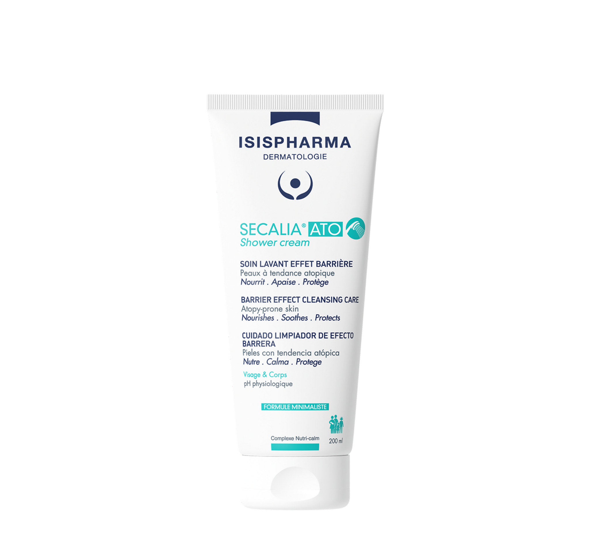 Isispharma SECALIA Shower Cream Barrier Effect Cleansing Care *200ml