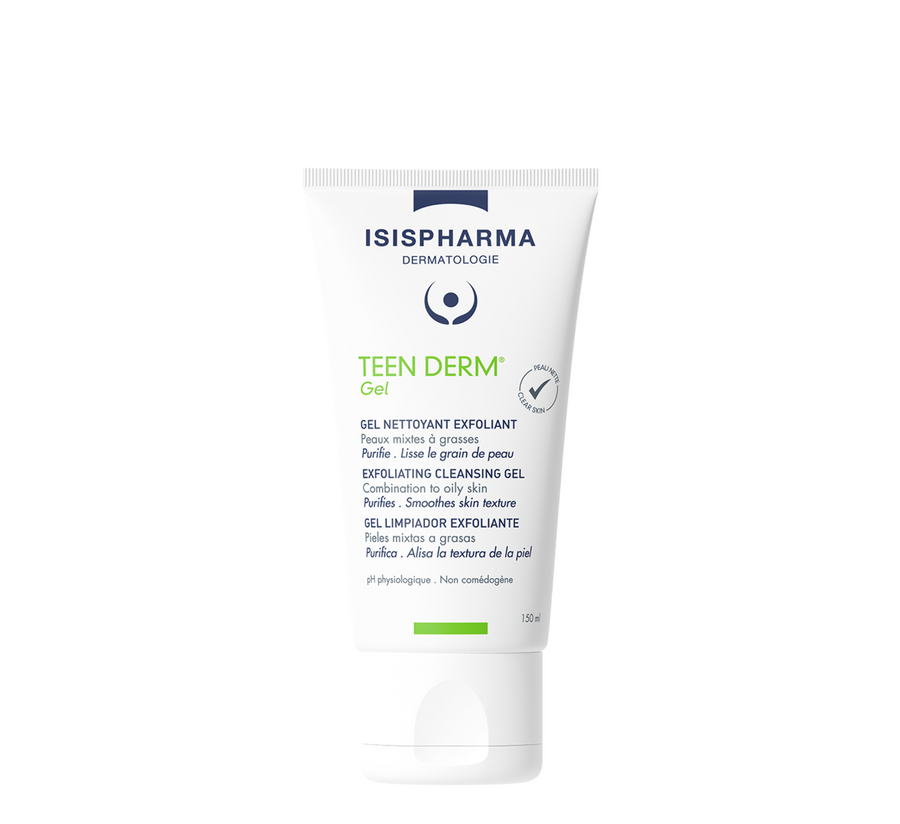Isispharma TEEN DERM Exfoliating Cleansing Gel *150ml