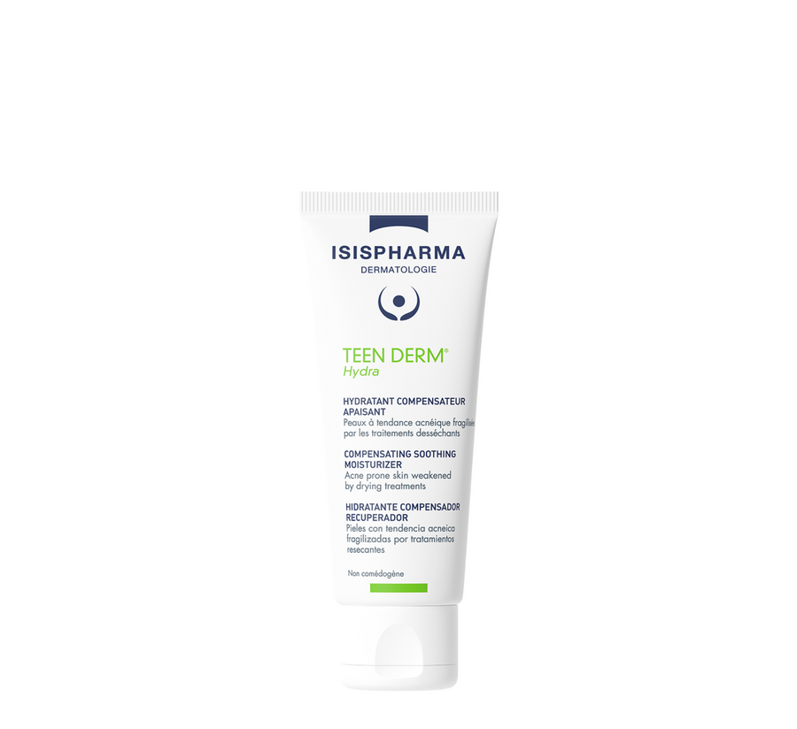 Isispharma TEEN DERM Хидратантна компензација и смирувачки хидратантен крем *40 мл