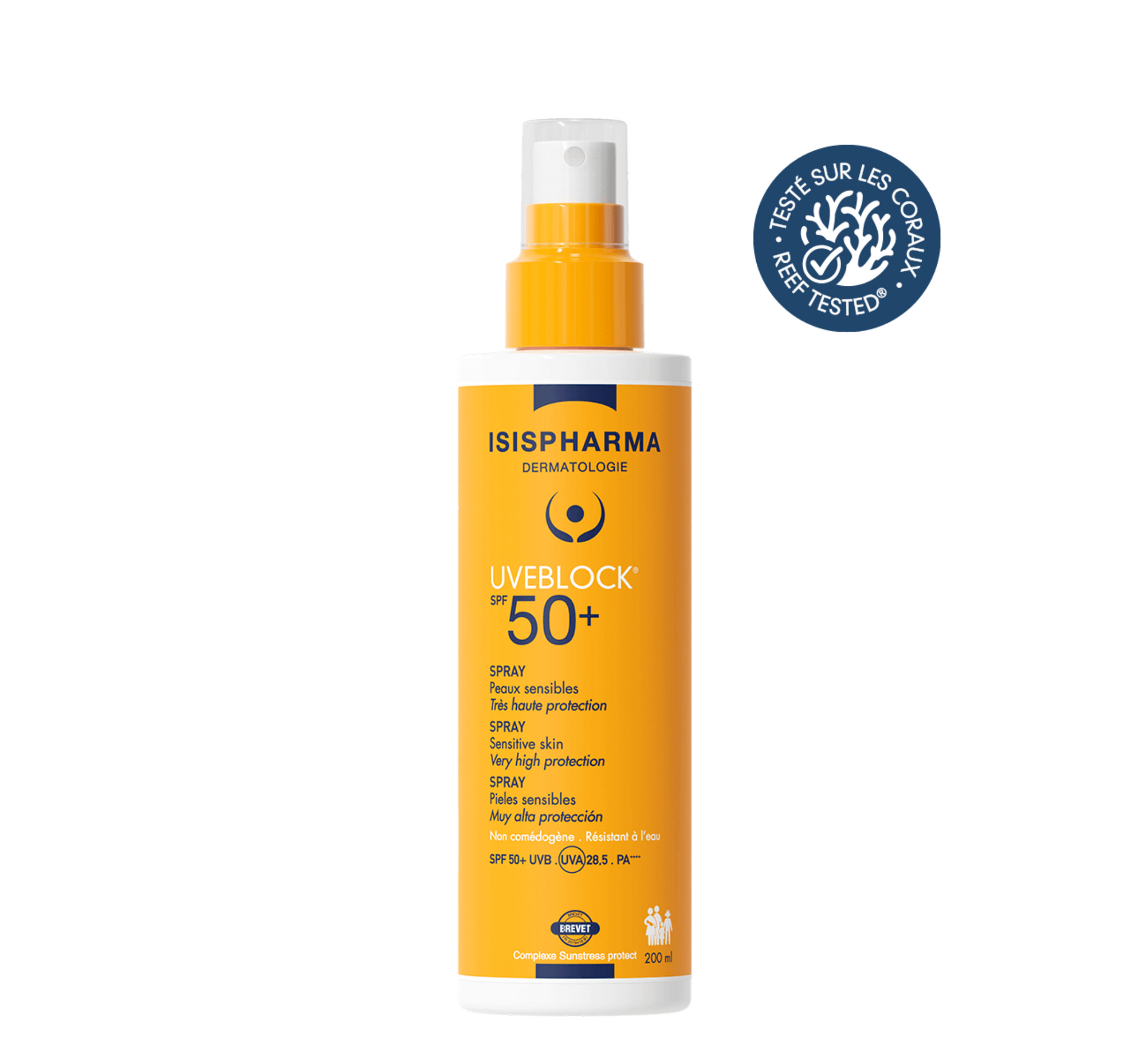 Isispharma UVEBLOCK SPF 50+ Spray *200ml