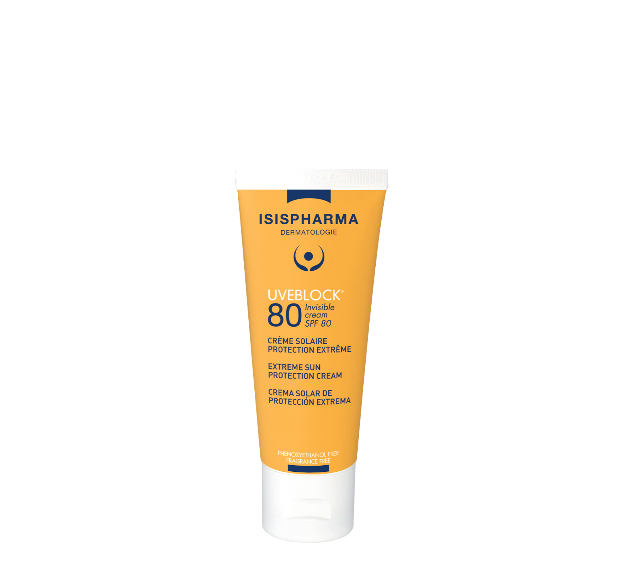 Isispharma UVEBLOCK SPF 80 Invisible Cream *40ml