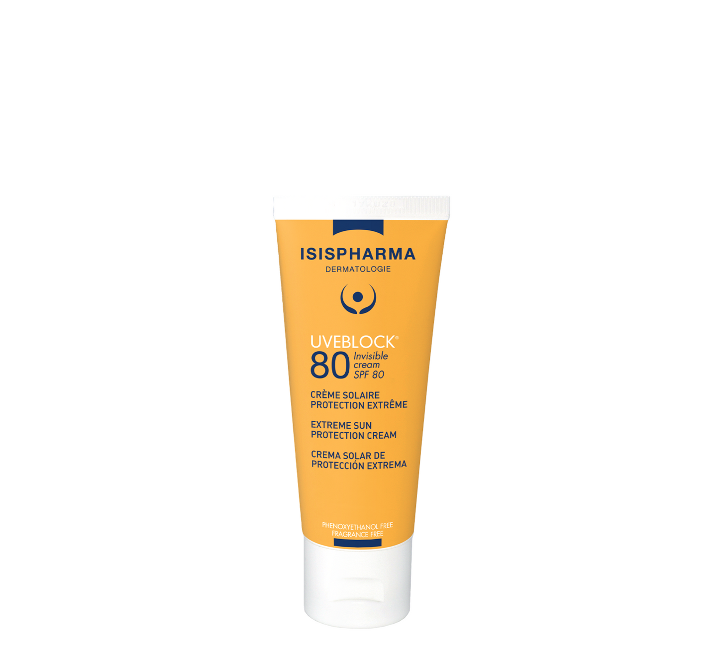 Isispharma UVEBLOCK SPF 80 Invisible Cream *40ml
