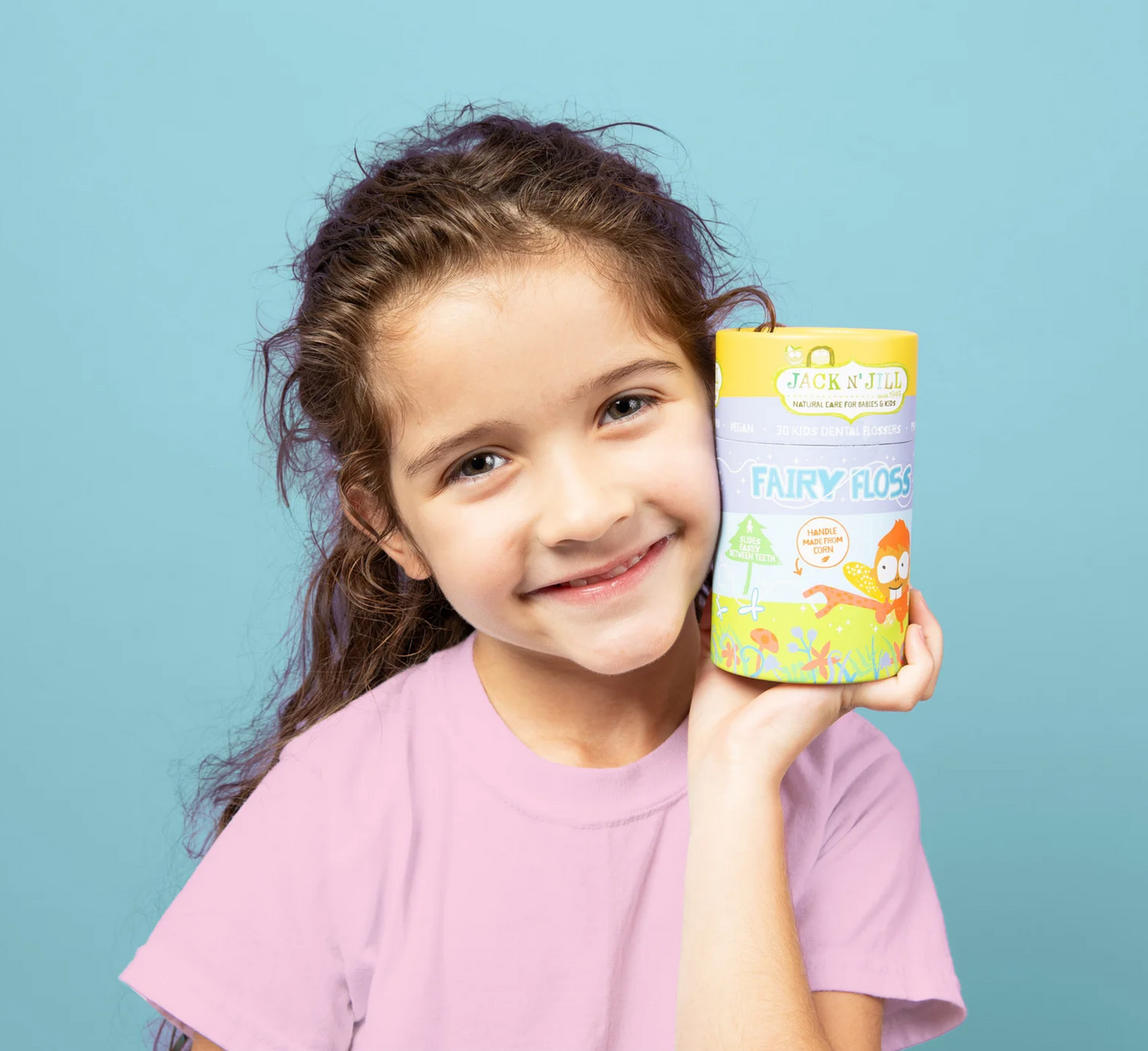 Jack 'N Jill Fairy Floss Dental Flossers (Dental Sticks) *30pcs