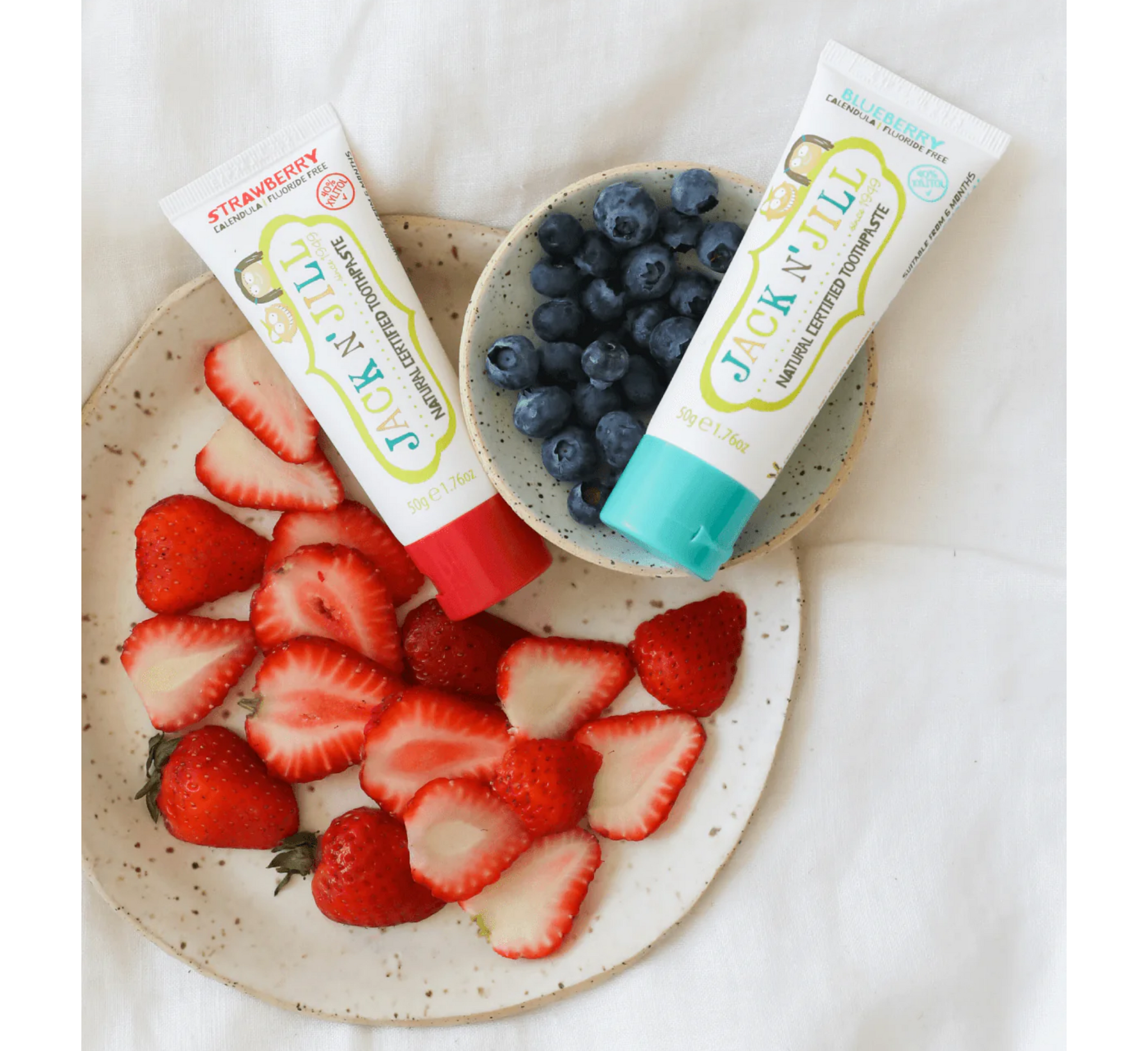 Pastë dhëmbësh e çertifikuar natyrale Jack 'N Jill 6 muaj+ *50g