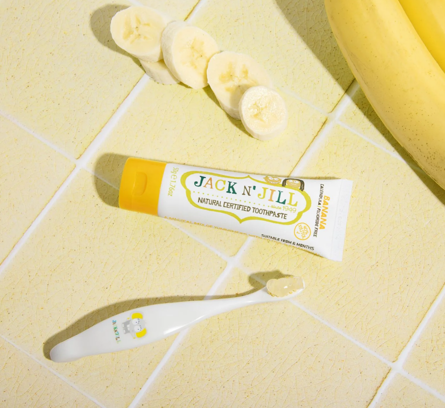 Pastë dhëmbësh e çertifikuar natyrale Jack 'N Jill 6 muaj+ *50g