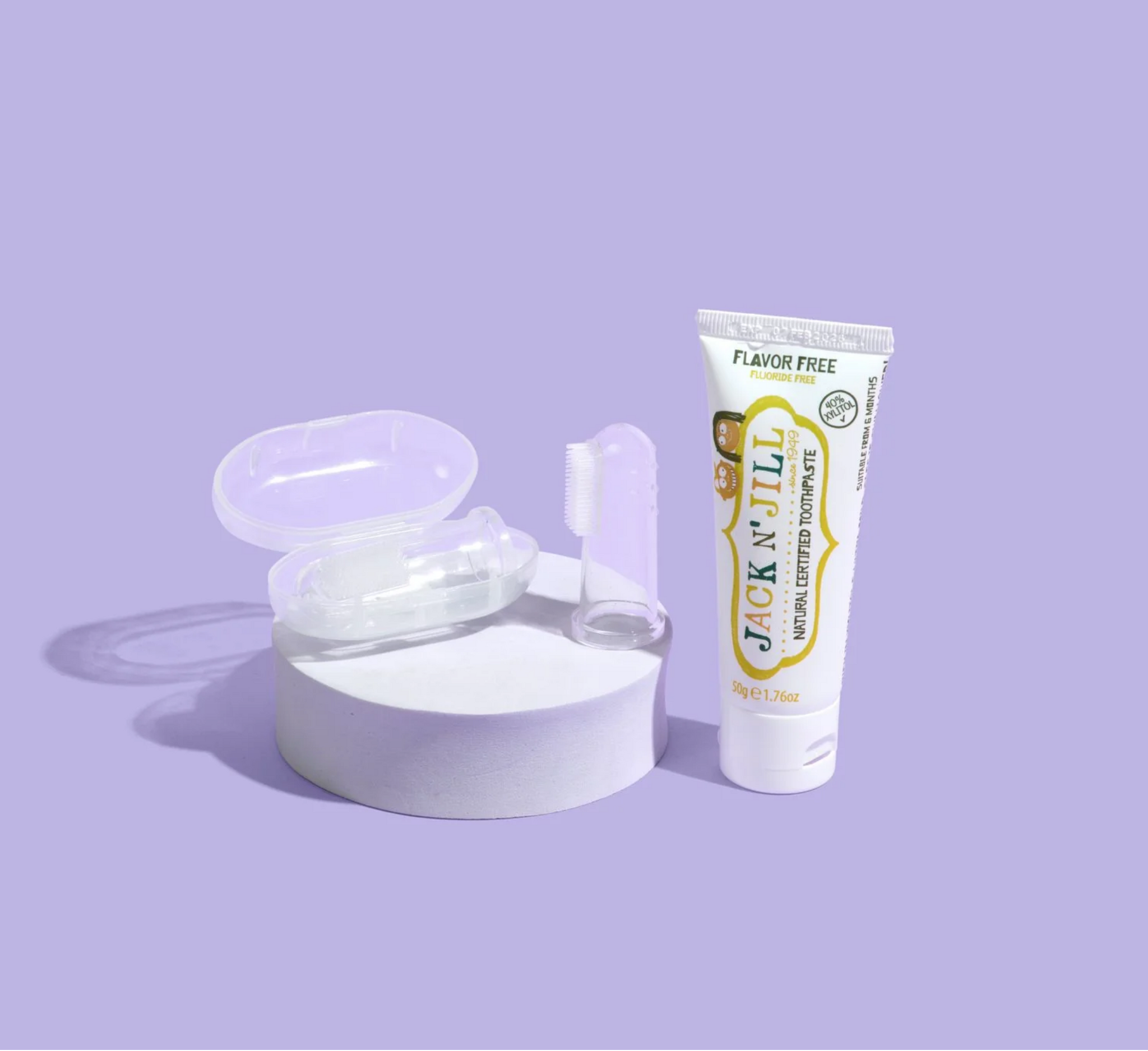 Jack 'N Jill Silicone Finger Toothbrush Stage 1 (6-12 months) *2pcs