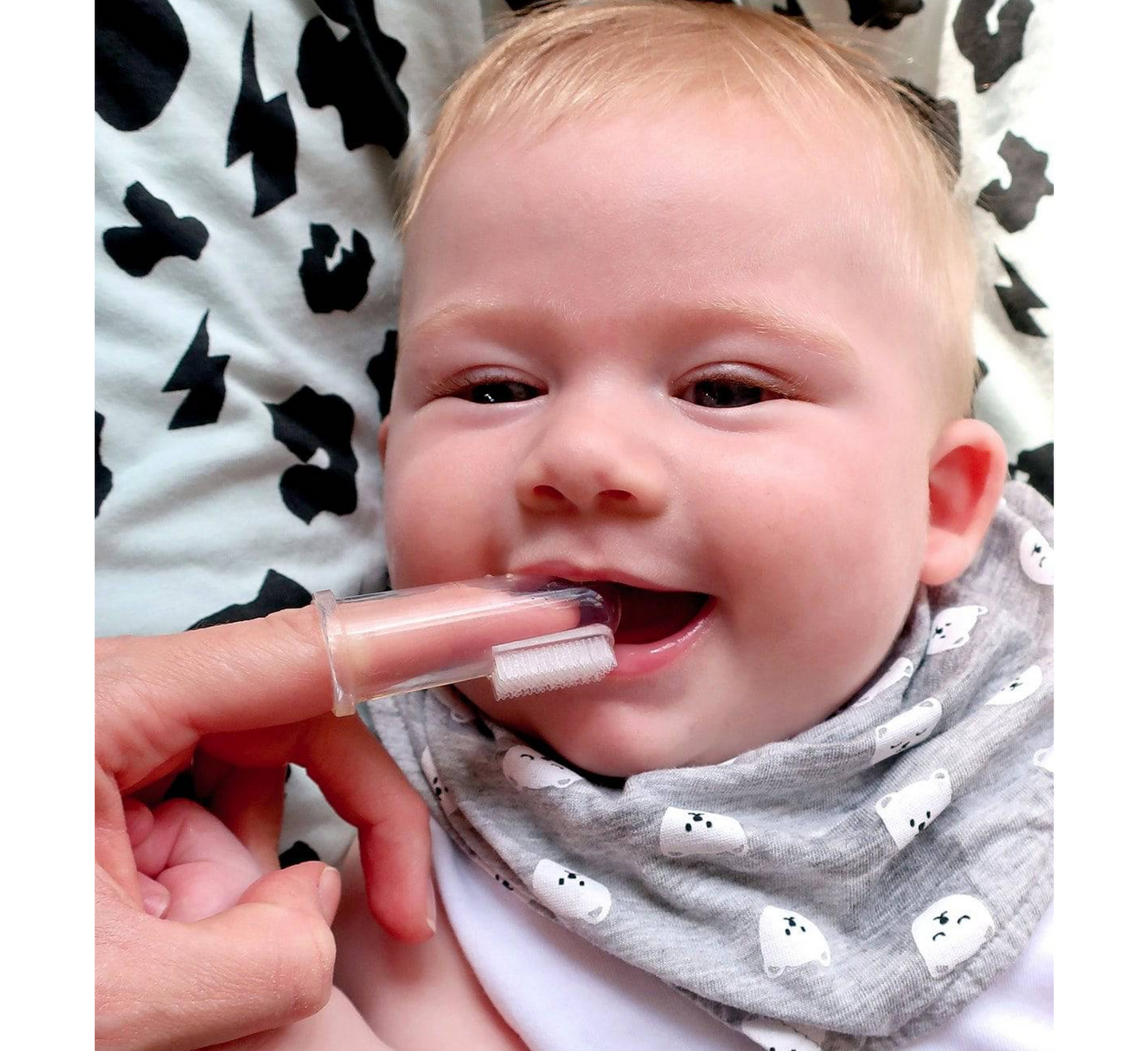 Jack 'N Jill Silicone Finger Toothbrush Stage 1 (6-12 months) *2pcs