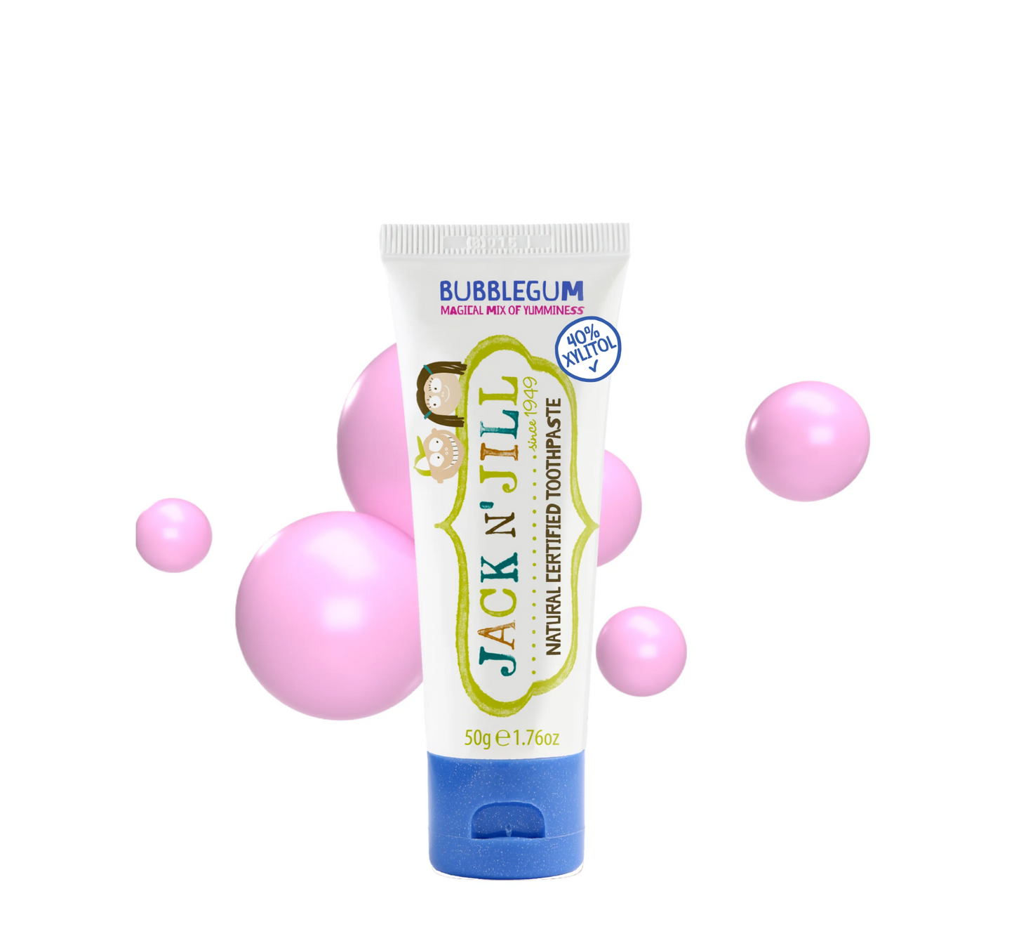 Pastë dhëmbësh e çertifikuar natyrale Jack 'N Jill 6 muaj+ *50g