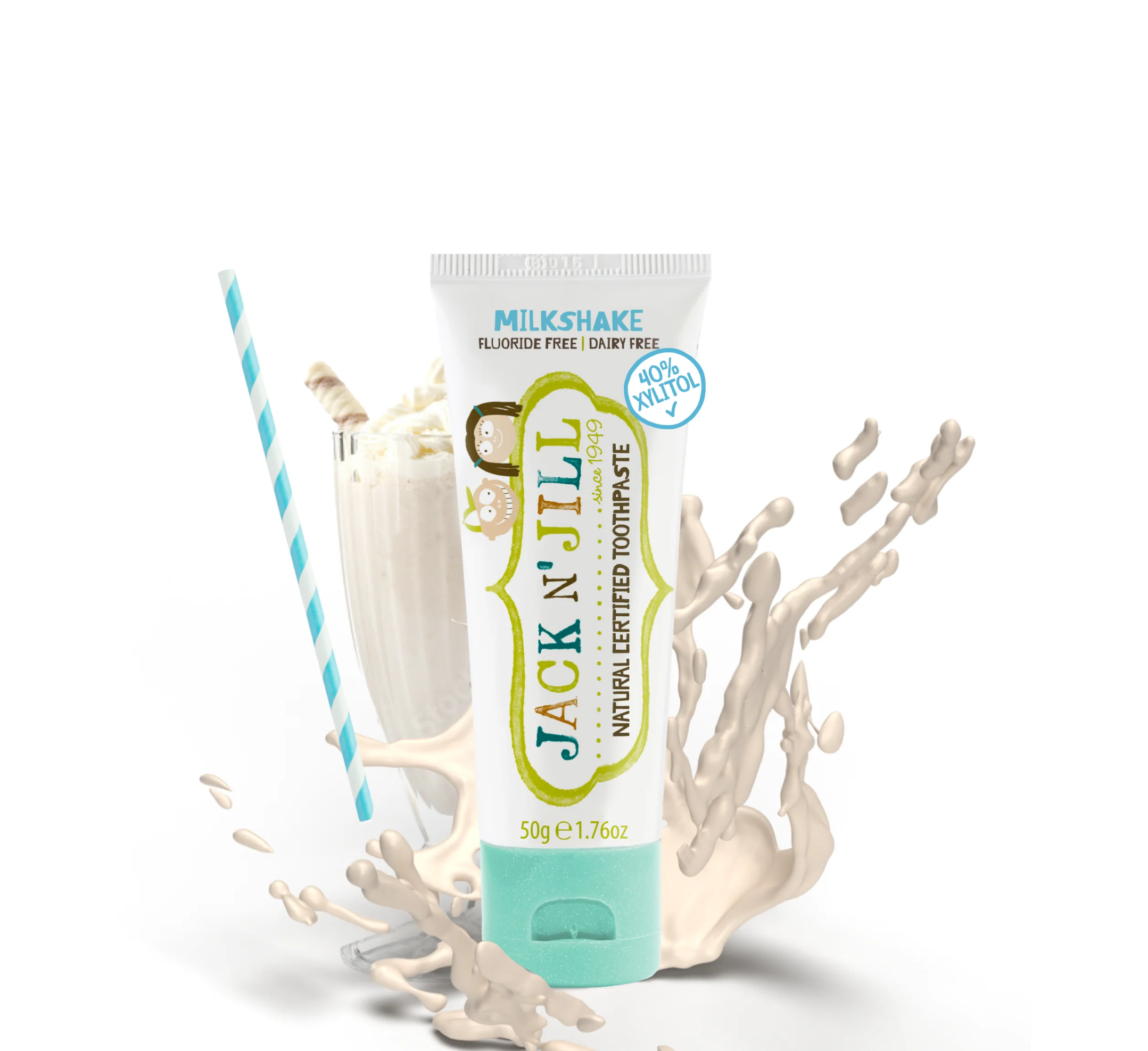 Jack 'N Jill Natural Certified Toothpaste 6 Months+ *50g
