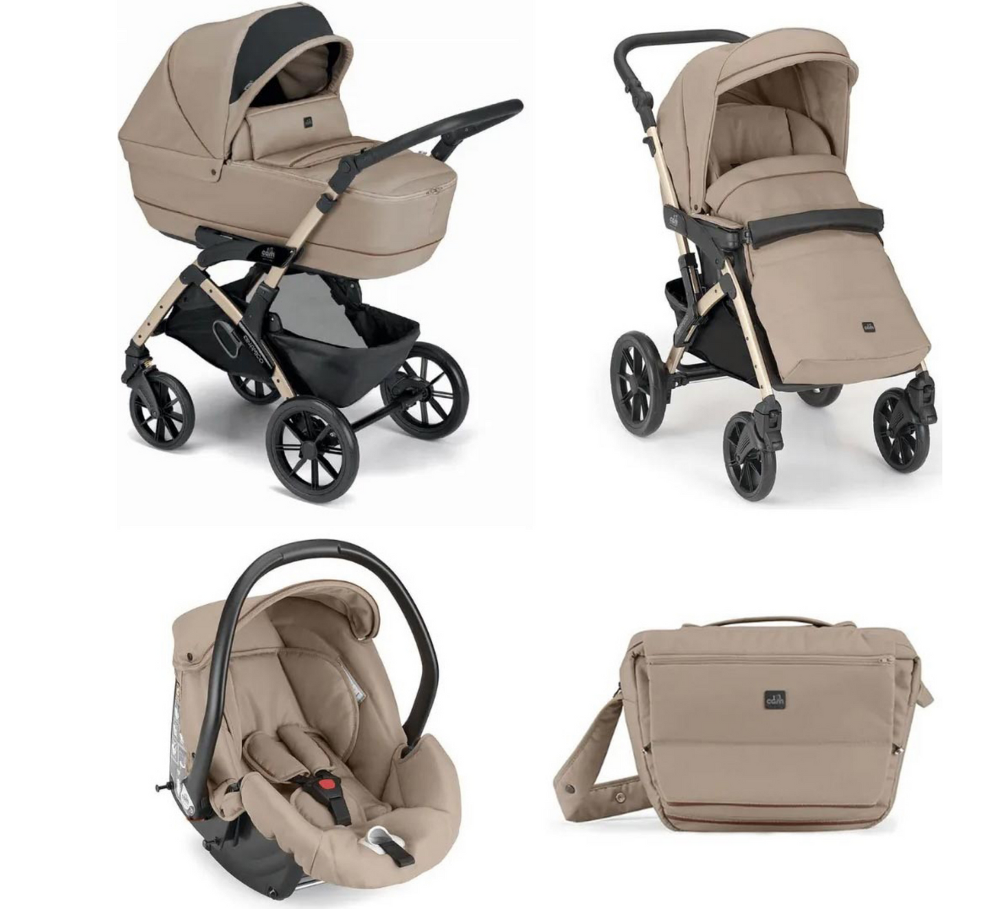 Karrocë Bebi Dinamico Rover 3n1 Cam 2023