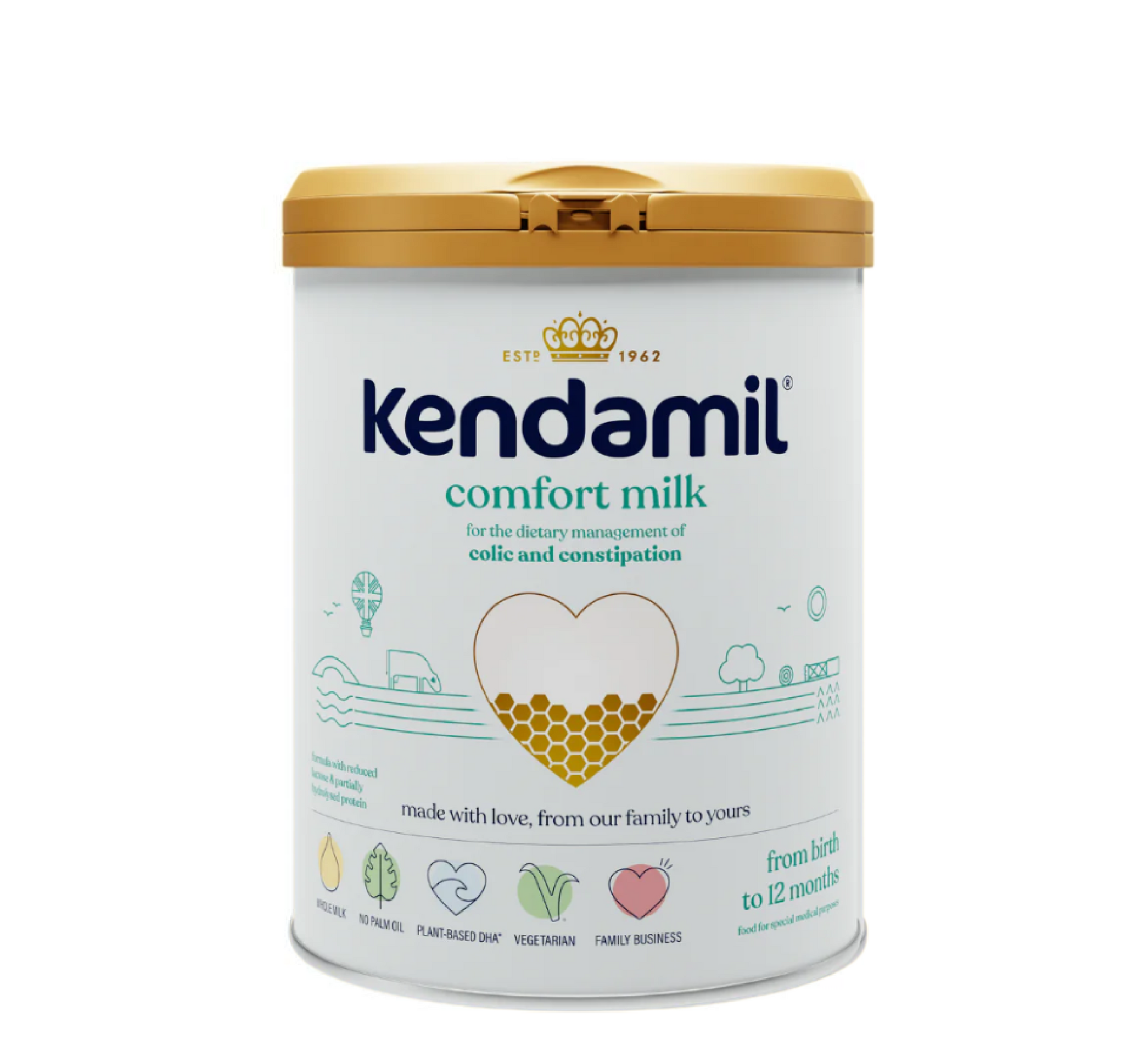 Qumësht Kendamil Comfort *800gr (0-12 muaj)