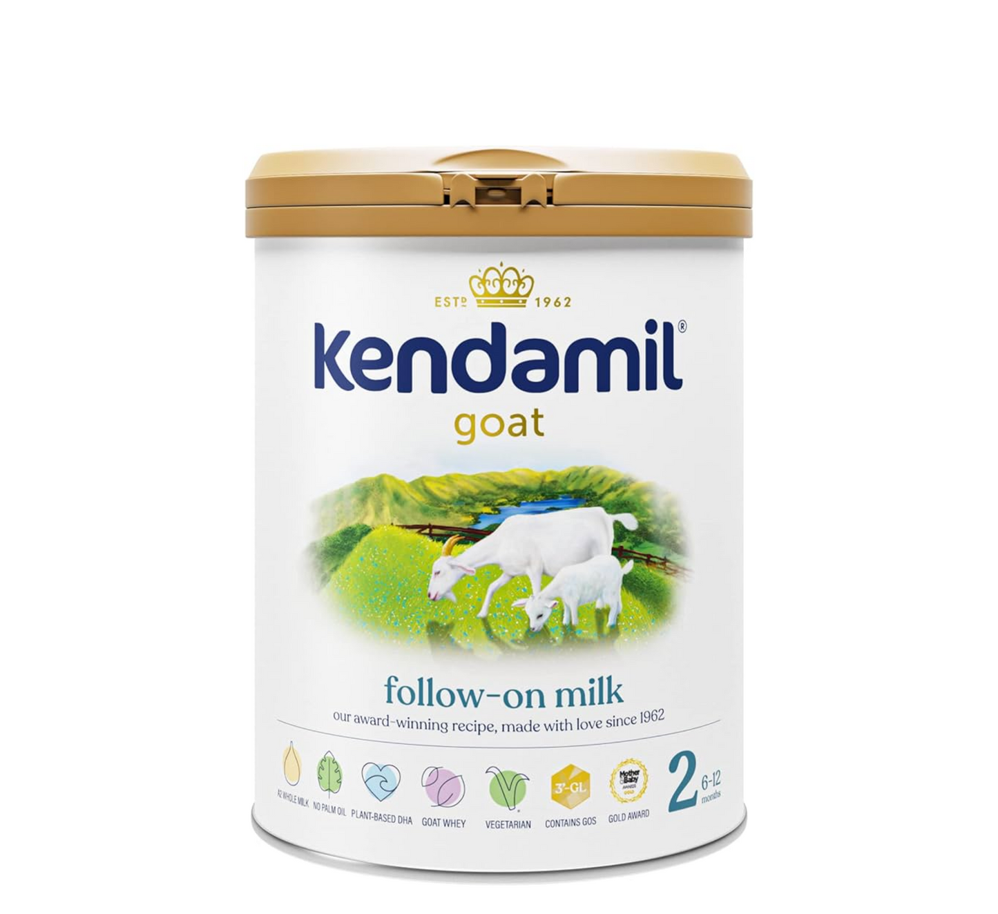 Qumësht dhie Kendamil 2 *800gr (6-12 muajsh)