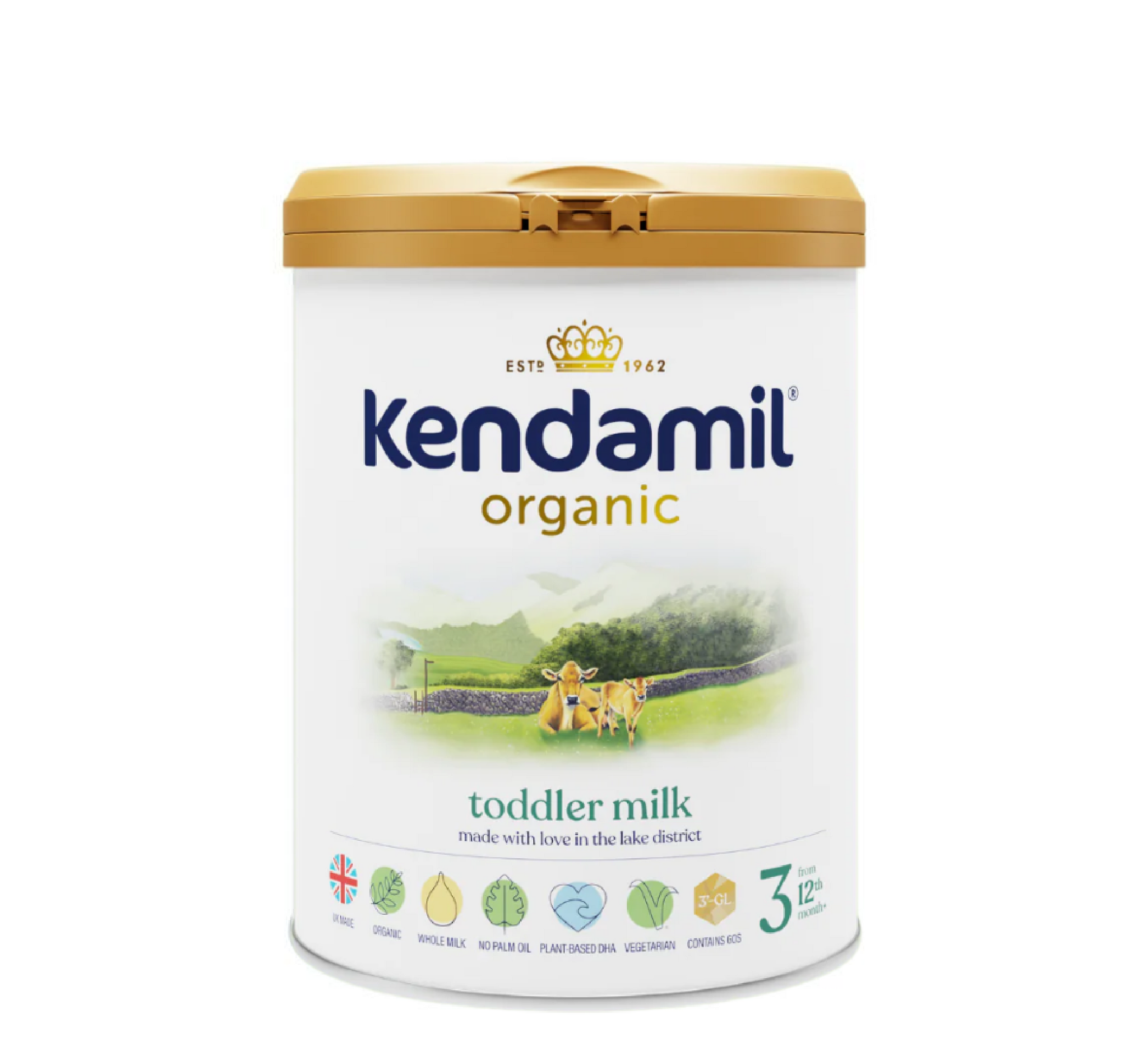 Qumësht Kendamil Organik për Fëmijë 3 *800gr (12 muajsh+)