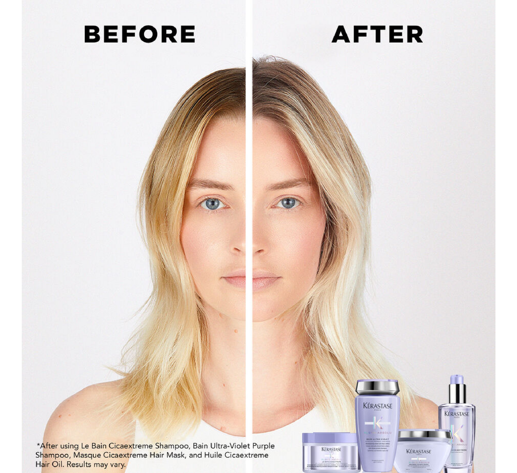 Shampo Kérastase Blond Absolu Bain Ultra-Violet Purple *250ml