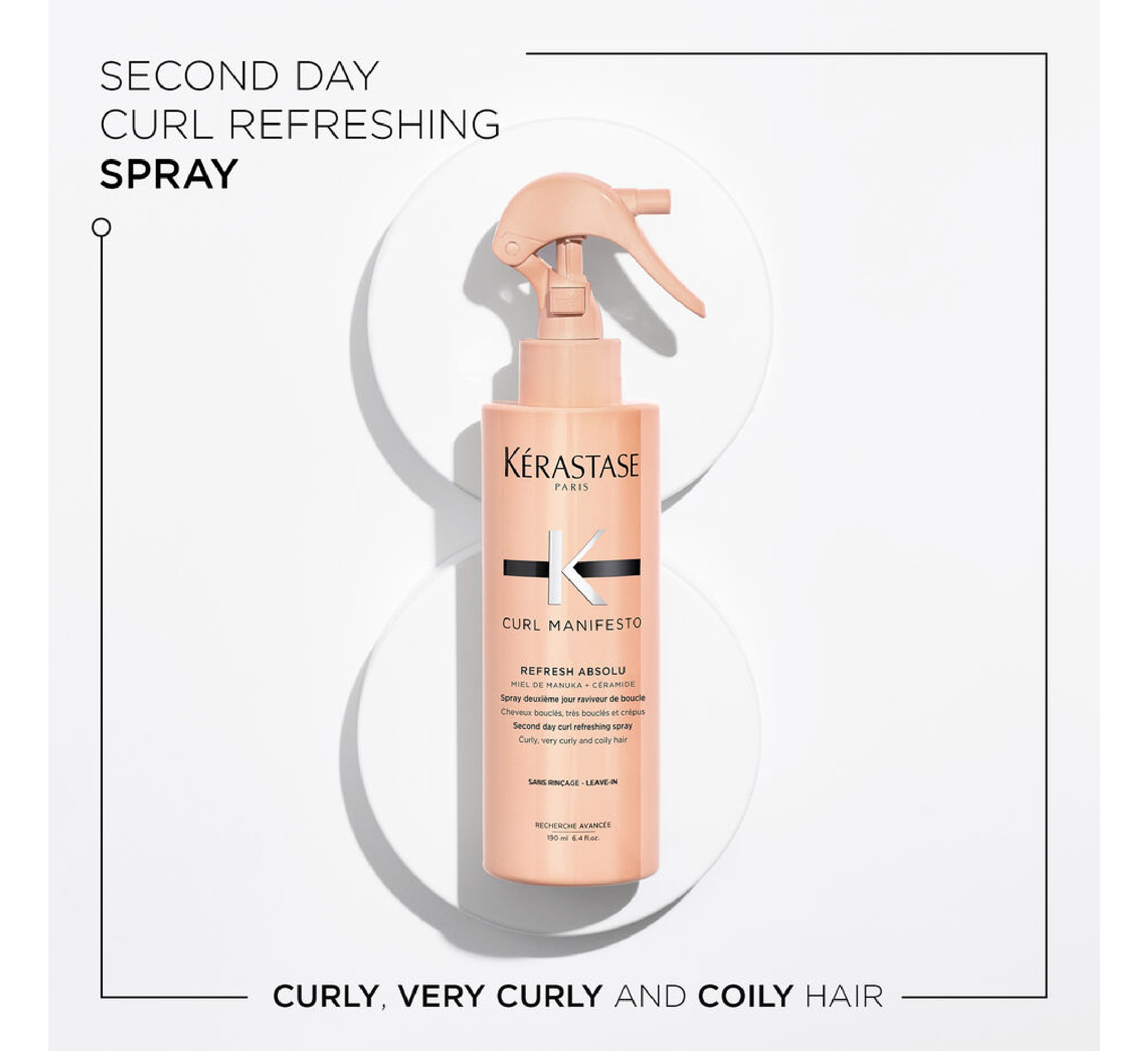 Kérastase Curl Manifesto Refresh Absolu Hair Spray *190ml