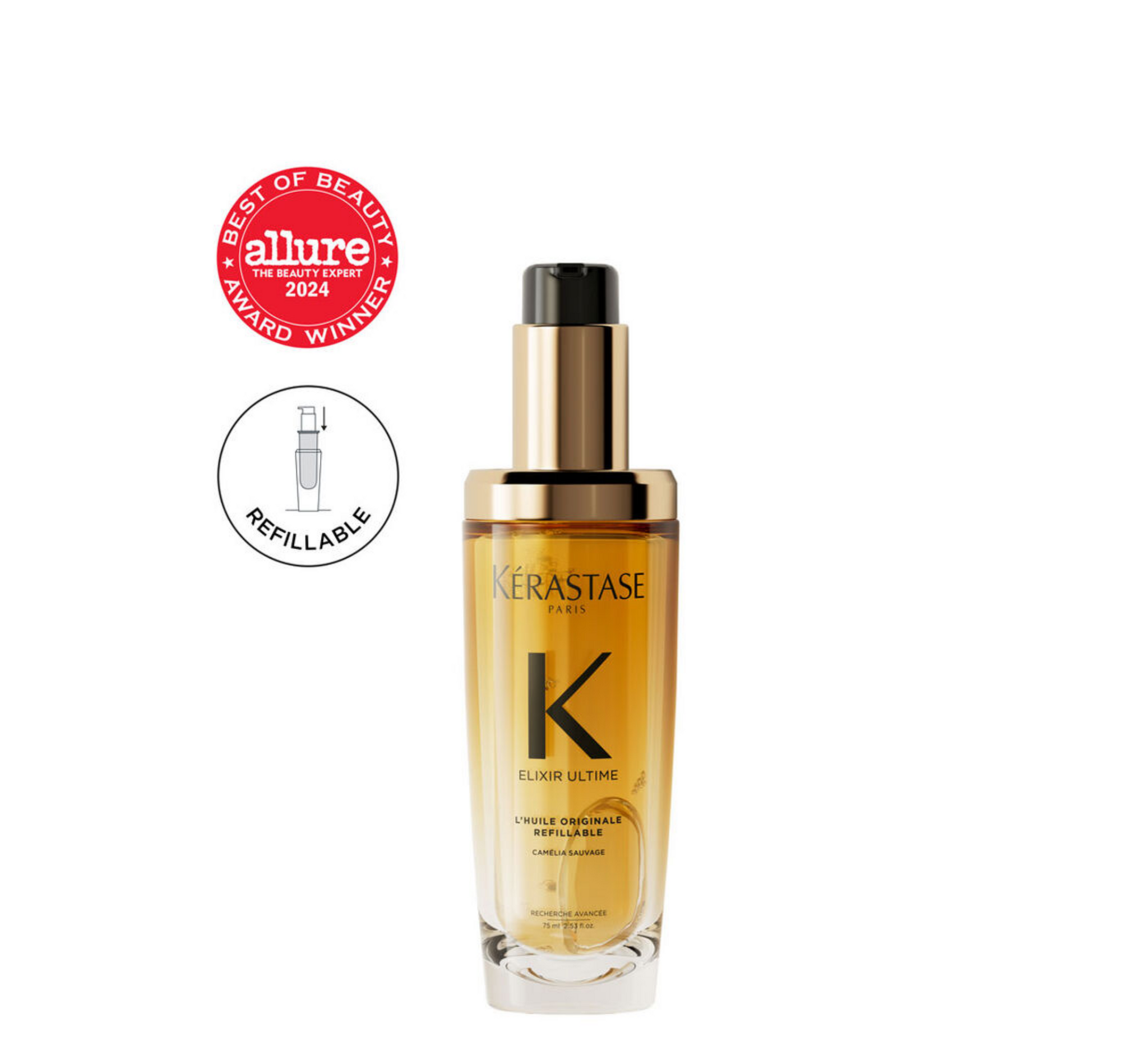 Vaj hidratues për flokë Kérastase Elixir Ultime Elixir Ultime, rimbushës, 75 ml