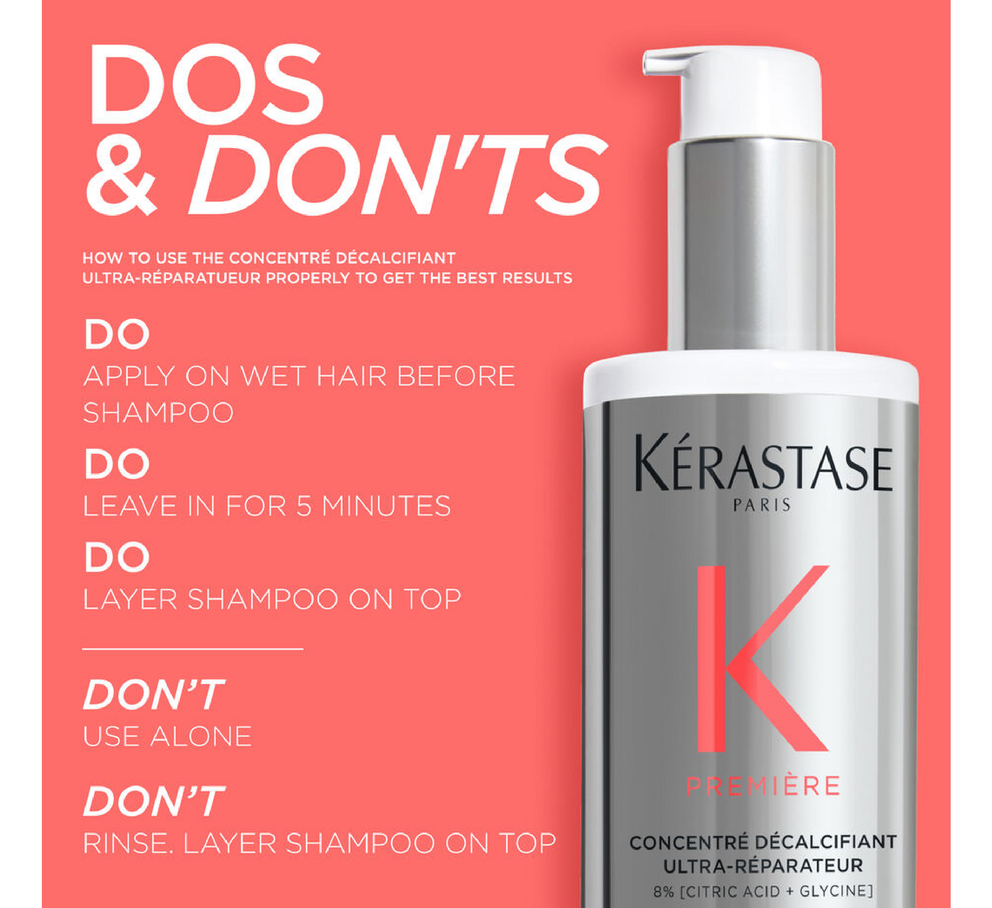 Kérastase Première Concentré Decalcifiant Trajtim ultra-riparues *250 ml