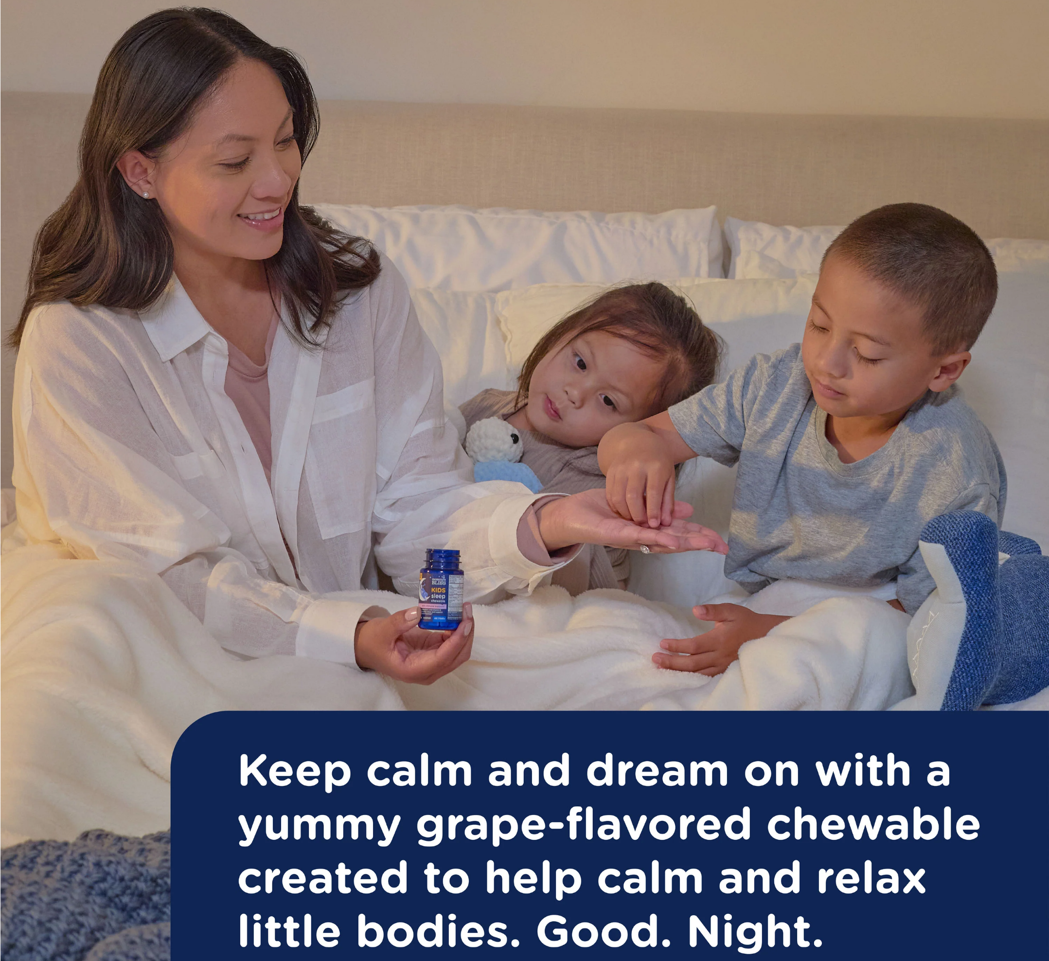 Kids Sleep Chewable with Melatonin & Magnesium 3vjec+ (*35tab)