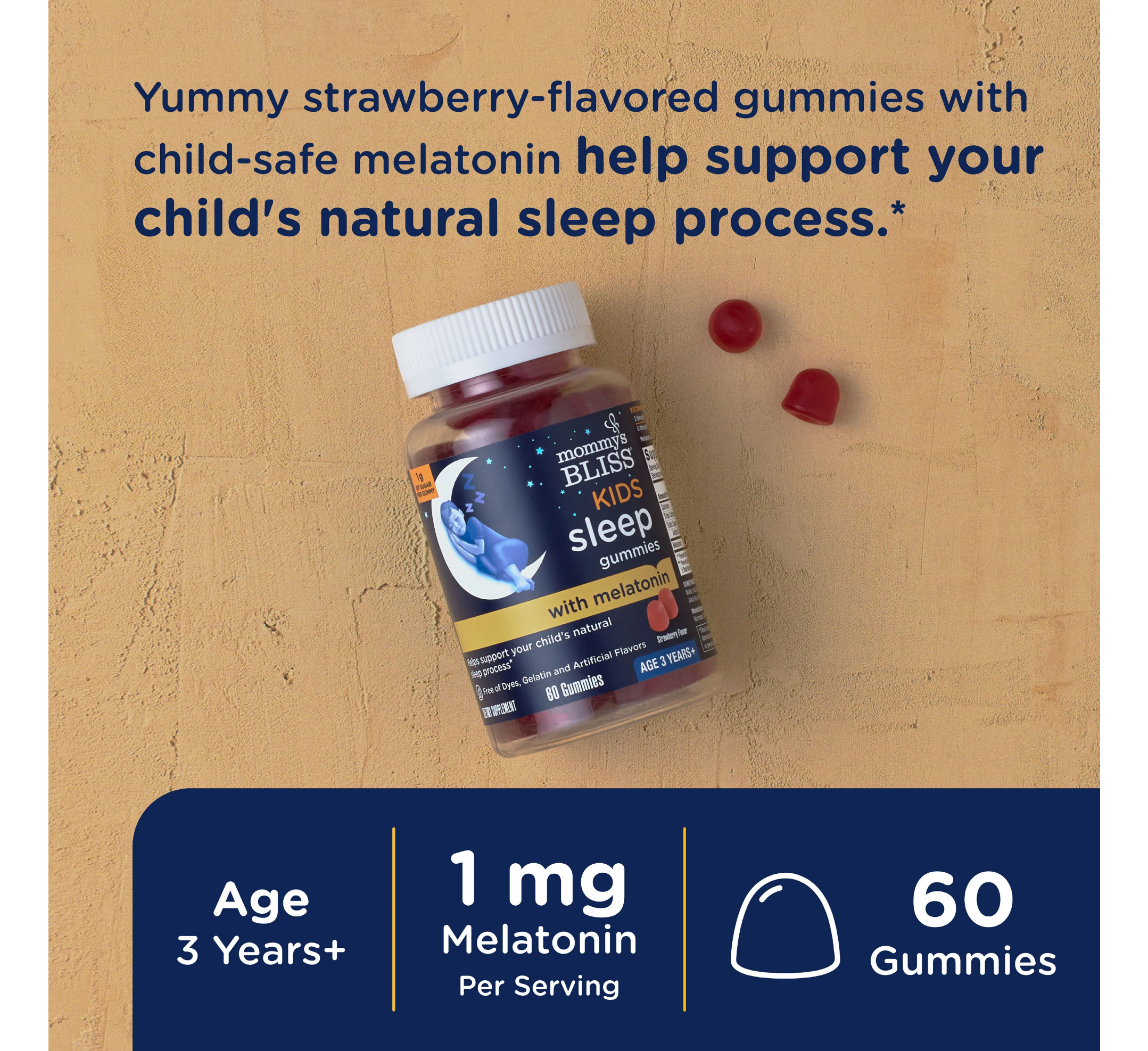 Kids Sleep Gummies with Melatonin *60pcs