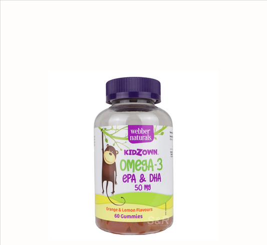 Kidzown Omega-3 50 mg *60 gummies