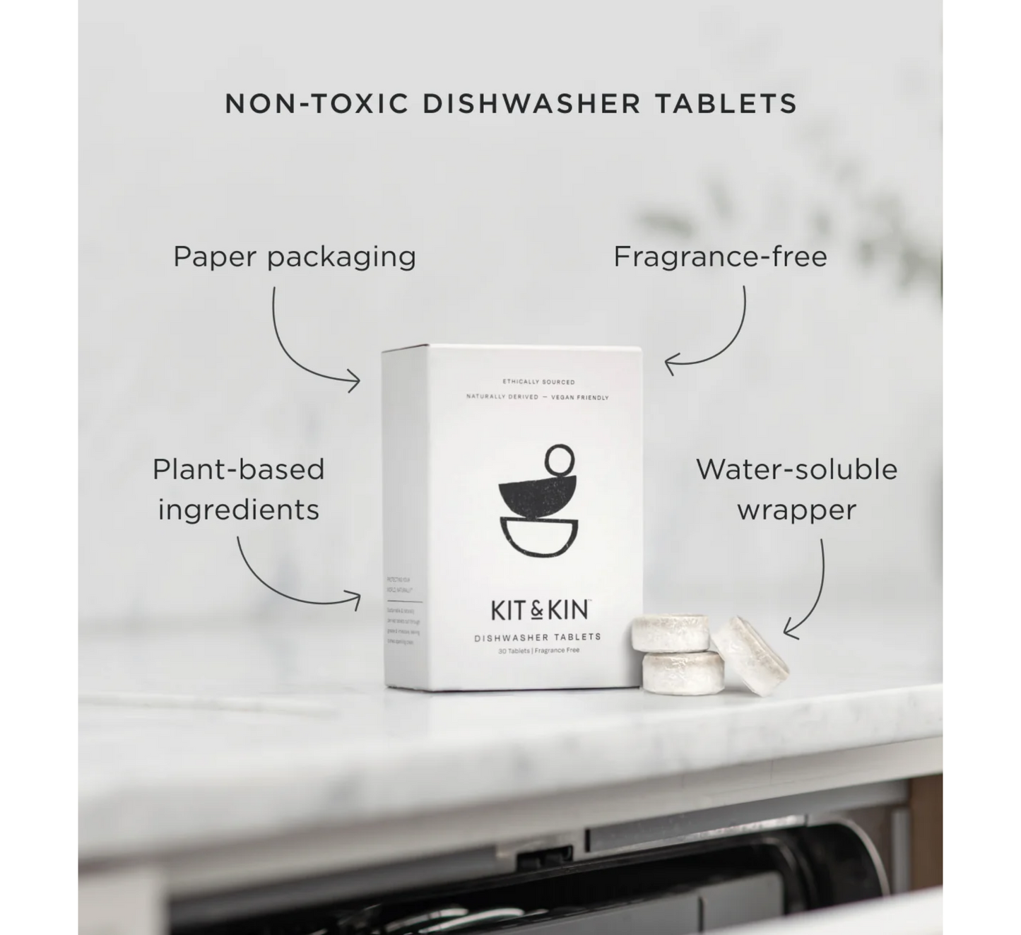 Kit & Kin Dishwasher Tablets *30pcs