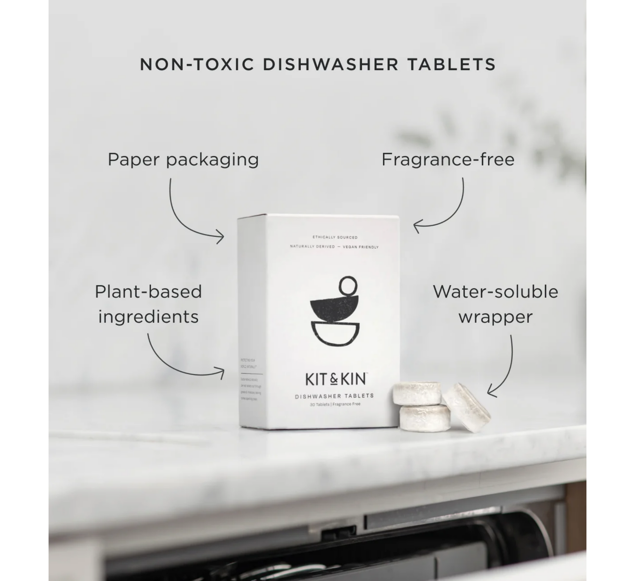 Kit & Kin Dishwasher Tablets *30pcs
