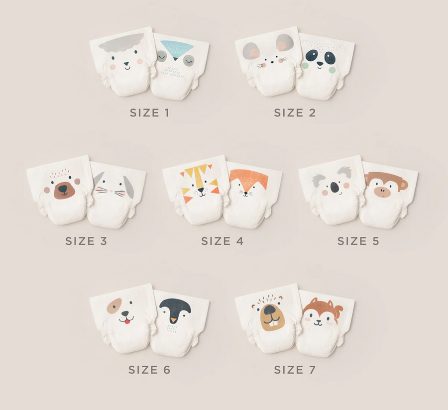 Kit & Kin Hypoallergenic Nappies 3 *32pcs