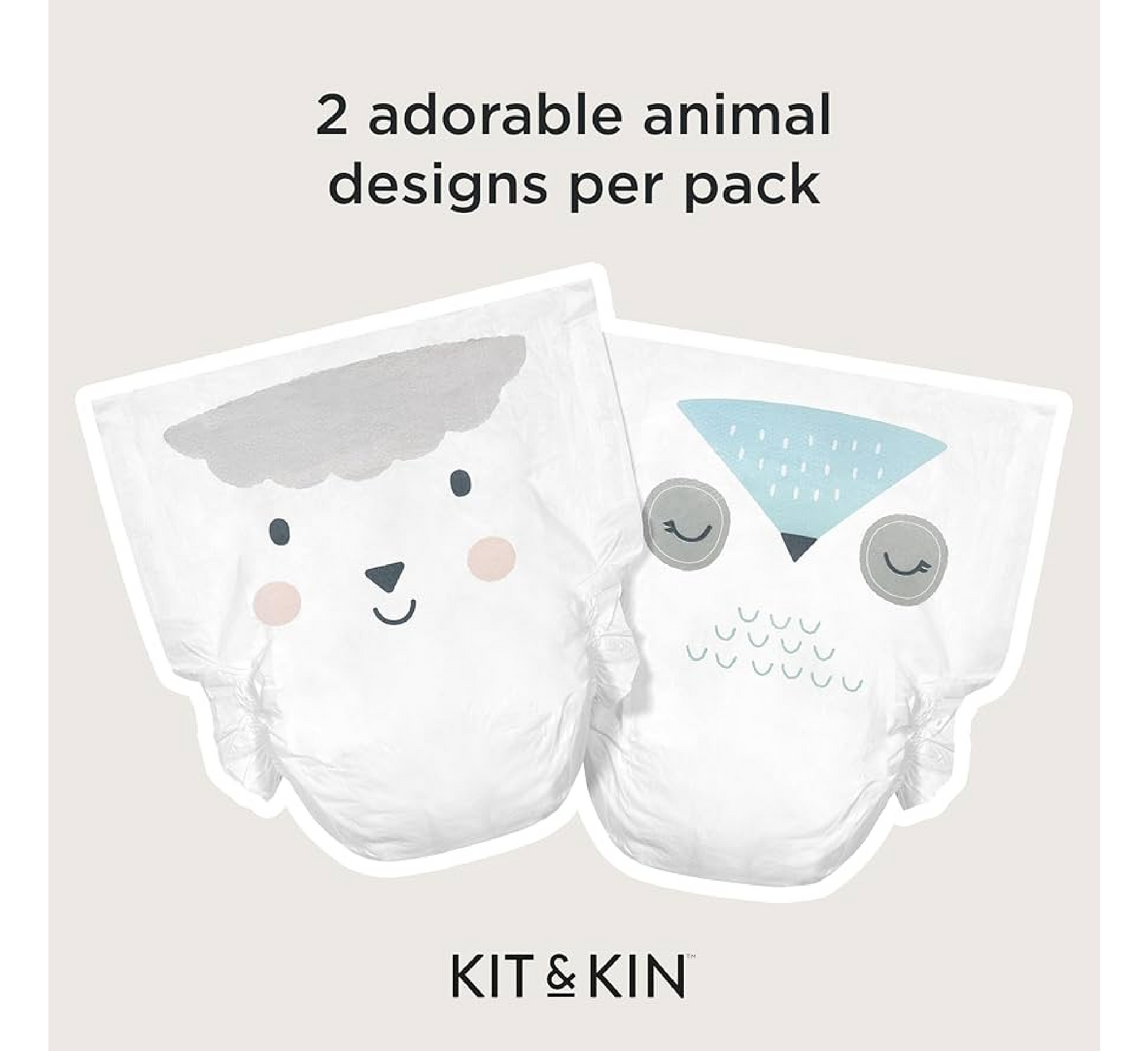 Kit & Kin Hypoallergenic Nappies 1 *38pcs