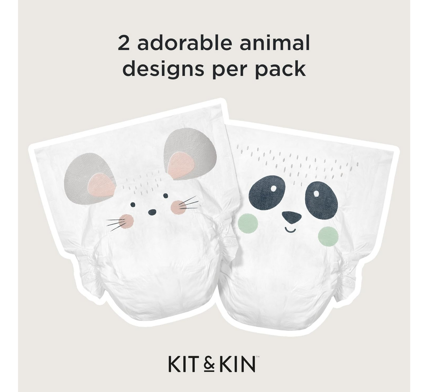 Хипоалергенски пелени Kit & Kin 2 *38 парчиња