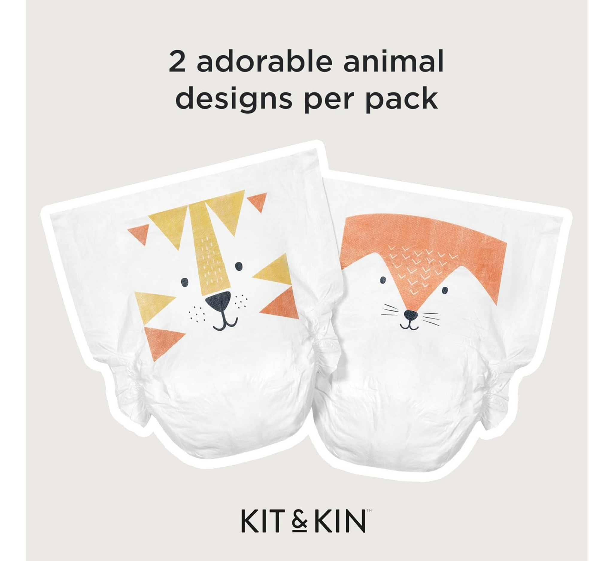Kit & Kin Hypoallergenic Nappies 4 *32pcs