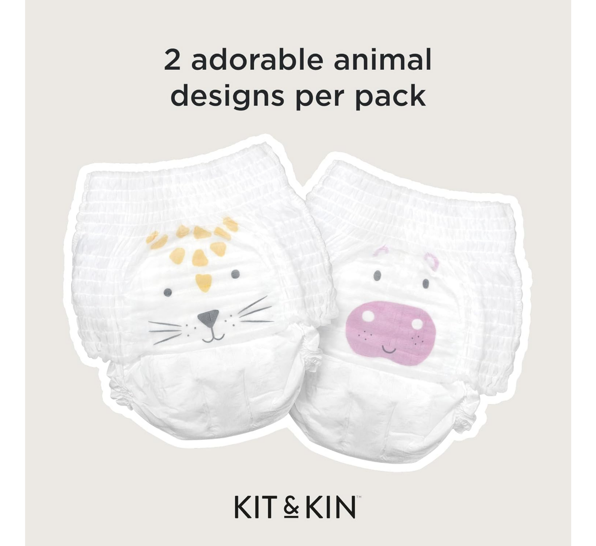 Хипоалергенски пелени Kit & Kin 4 *22 парчиња