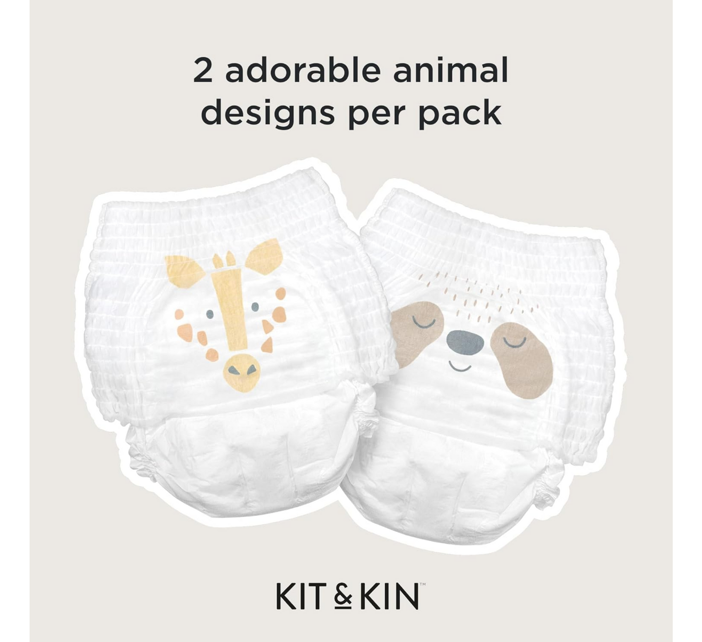 Хипоалергенски пелени Kit & Kin 7 *16 парчиња