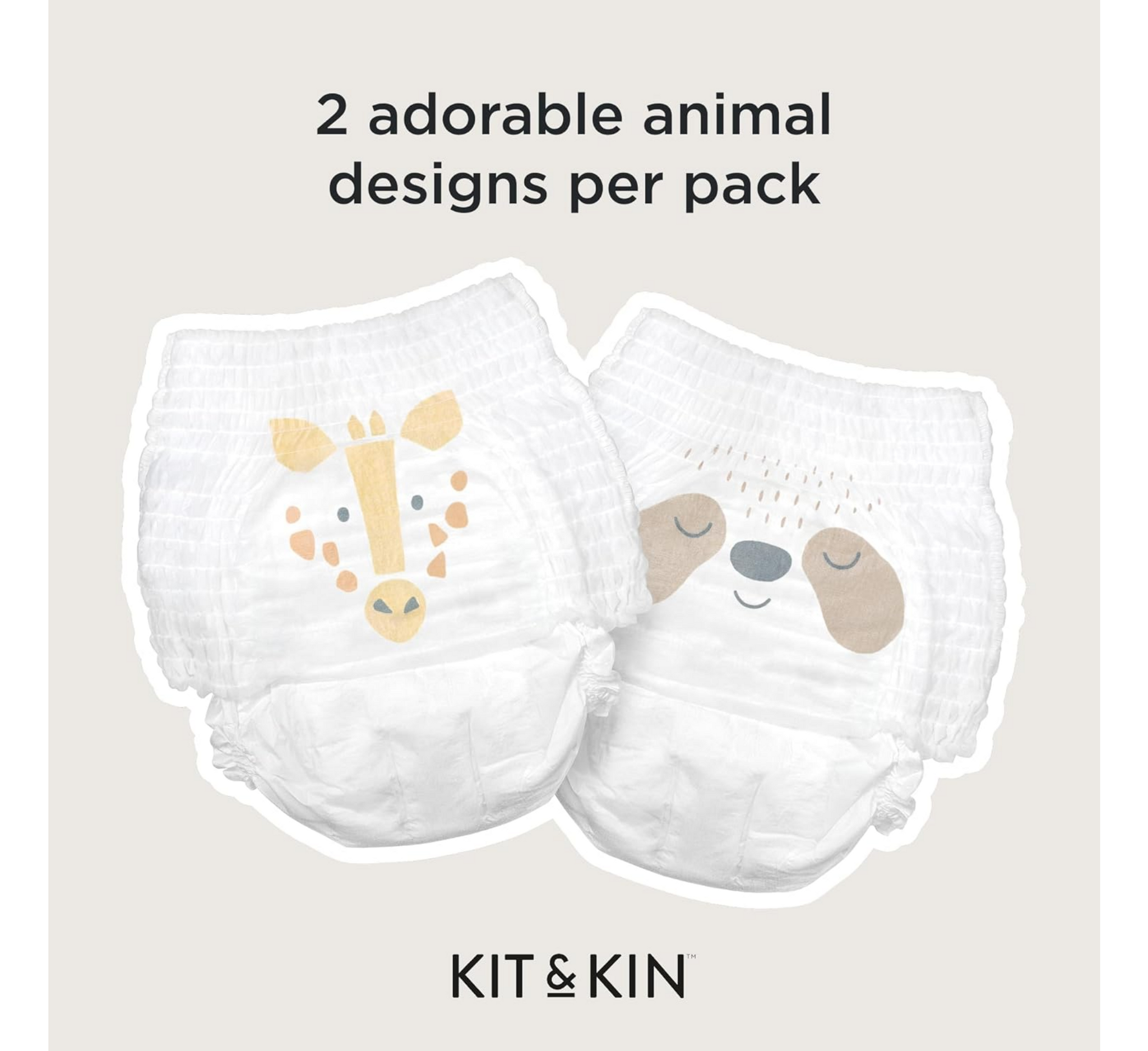 Хипоалергенски пелени Kit & Kin 7 *16 парчиња