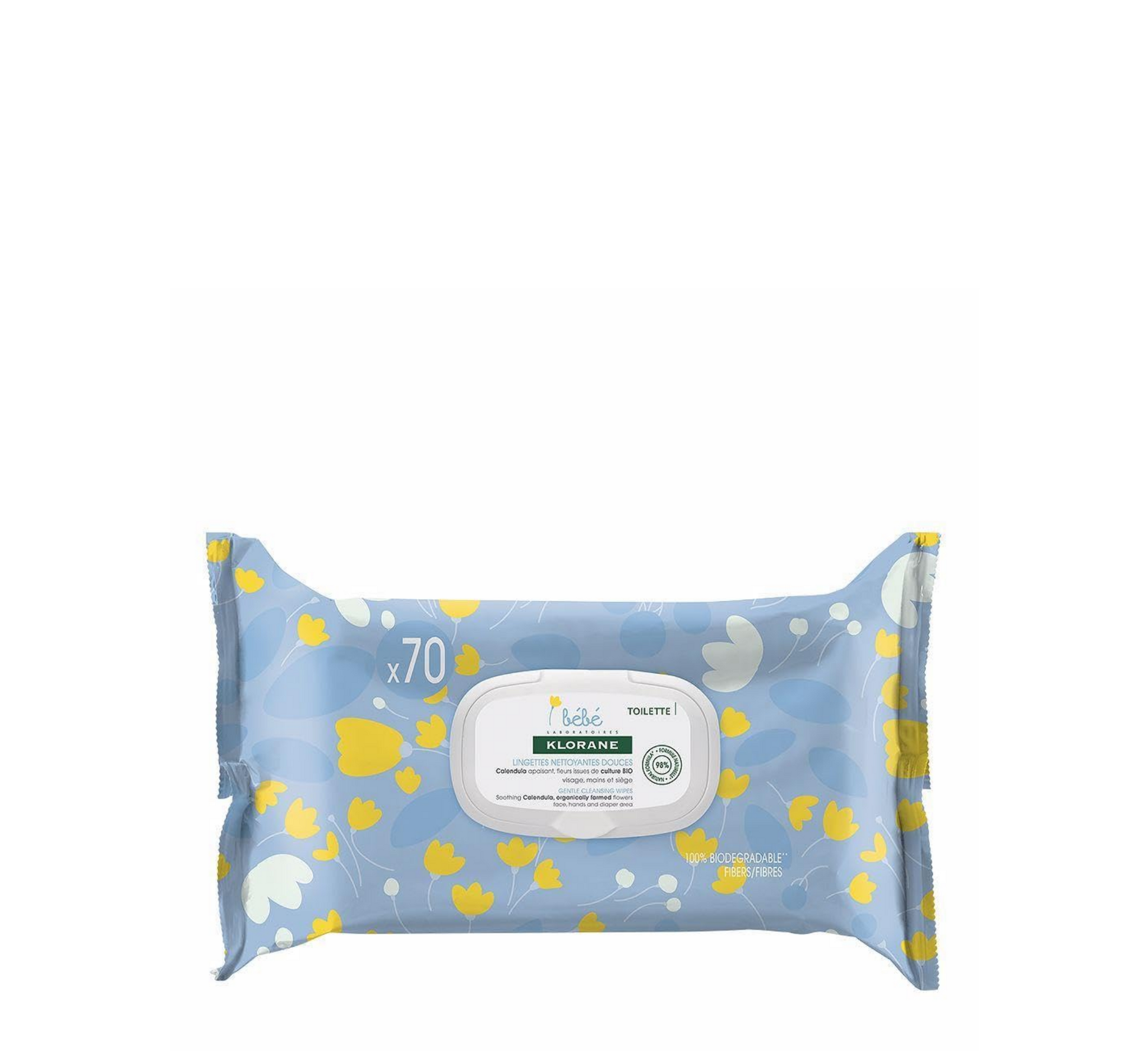 Peceta pastruese të buta Klorane Bebe *70 copë