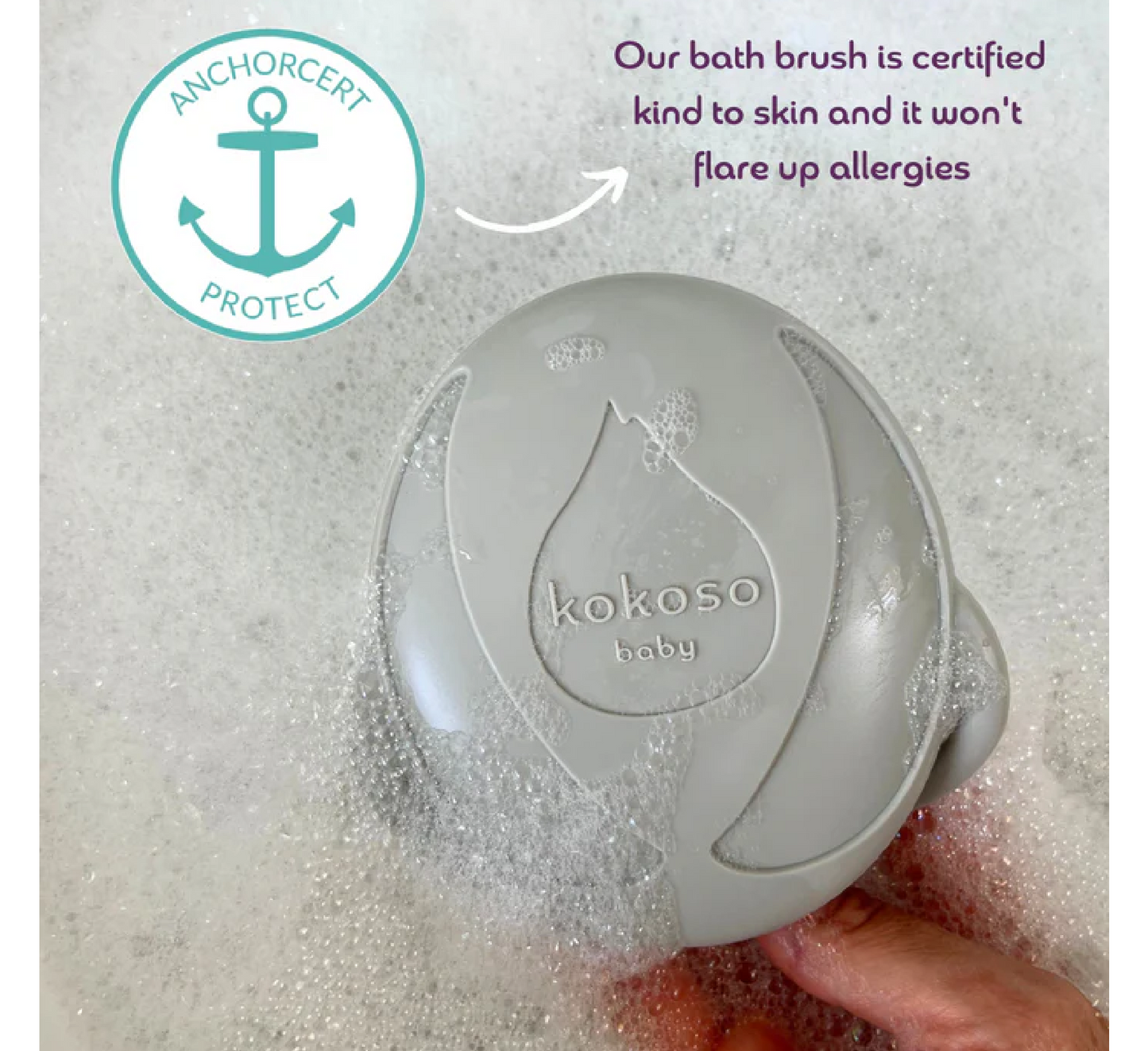 Furçë banjoje për fëmijë Kokoso